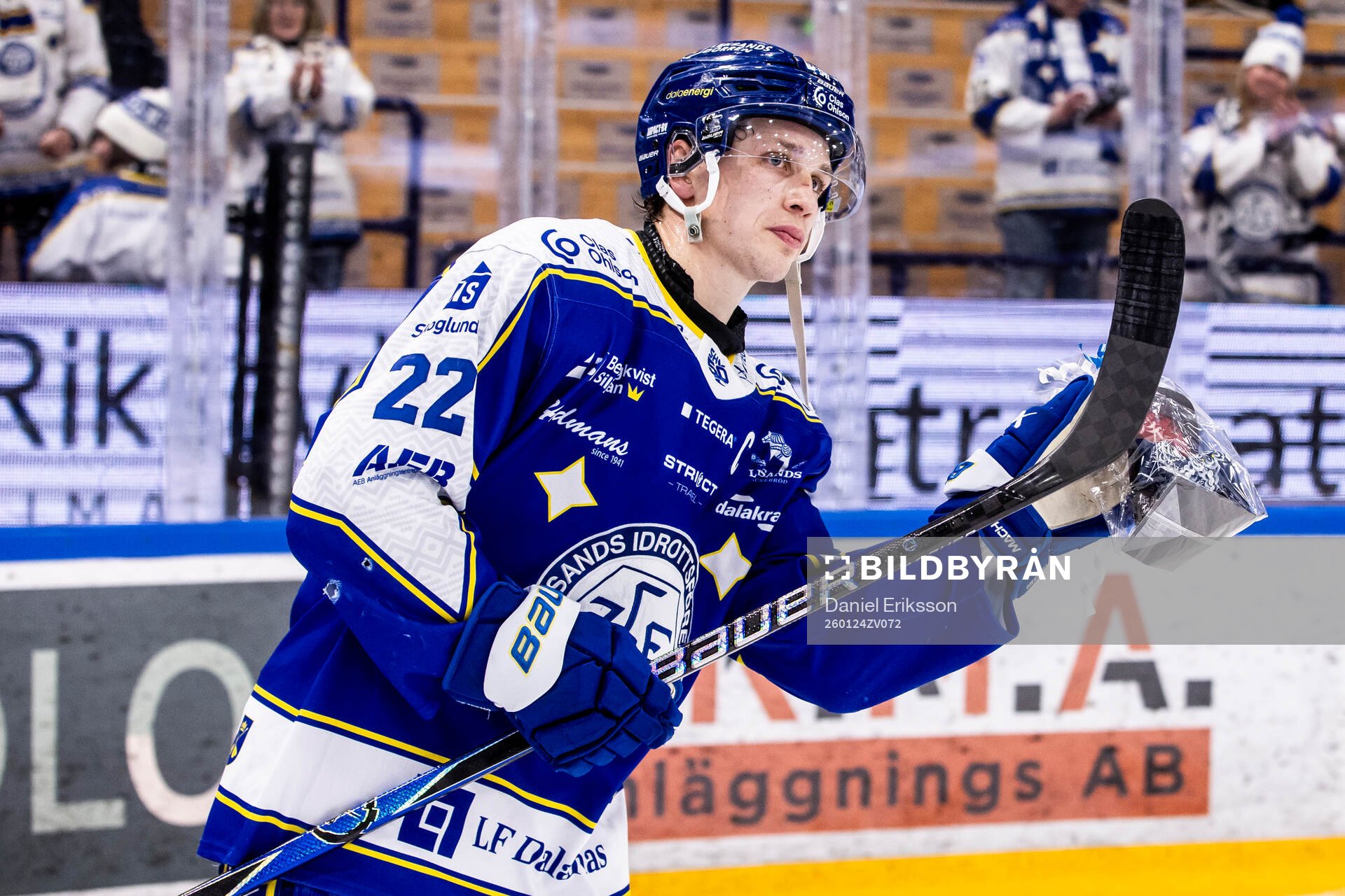 Leksands Lukas Vejdemo utsedd till matchens krigare