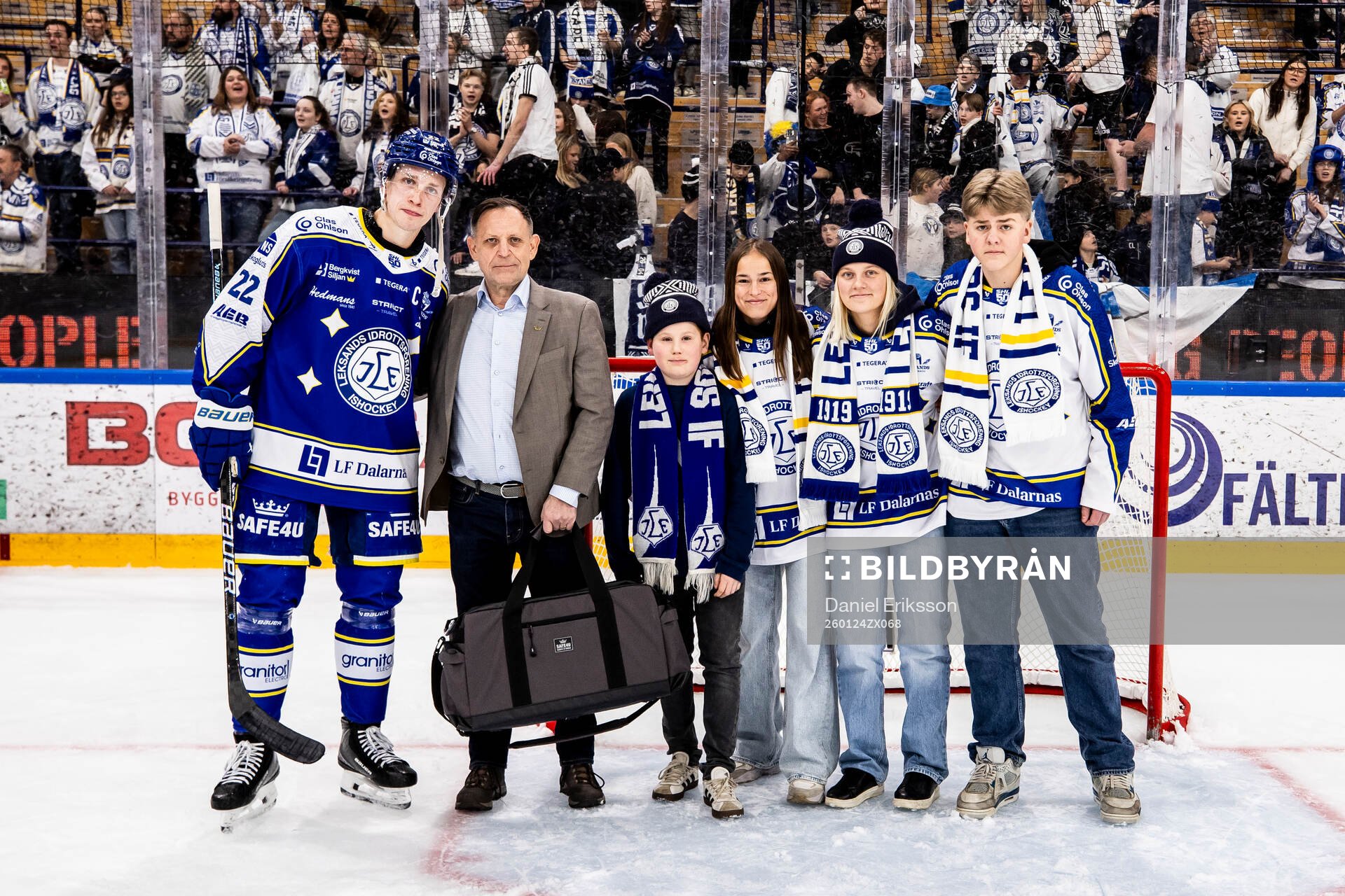 Leksands Lukas Vejdemo utsedd till matchens lirare