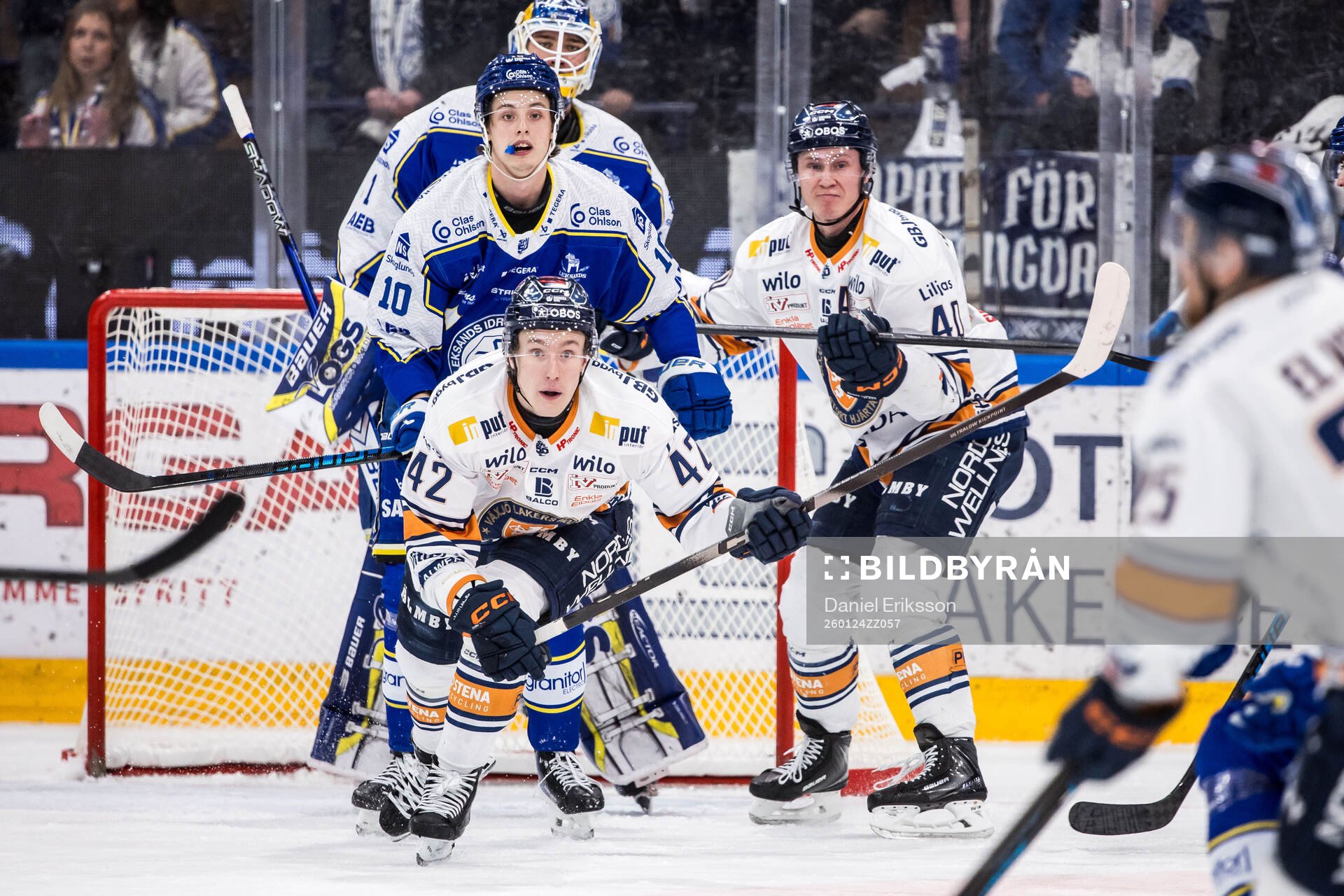 Leksands Anton Johansson och Växjös Kalle Kratz och