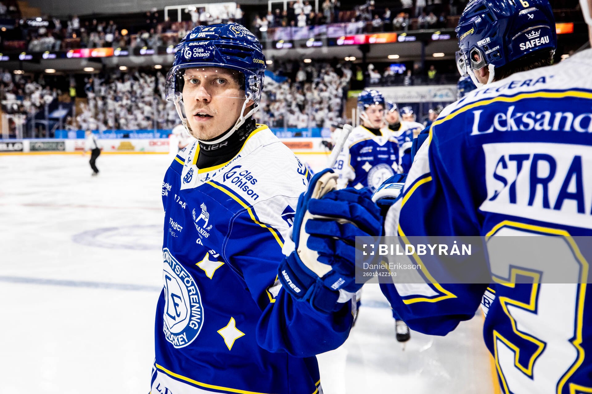 Leksands Joonas Lyytinen jubel