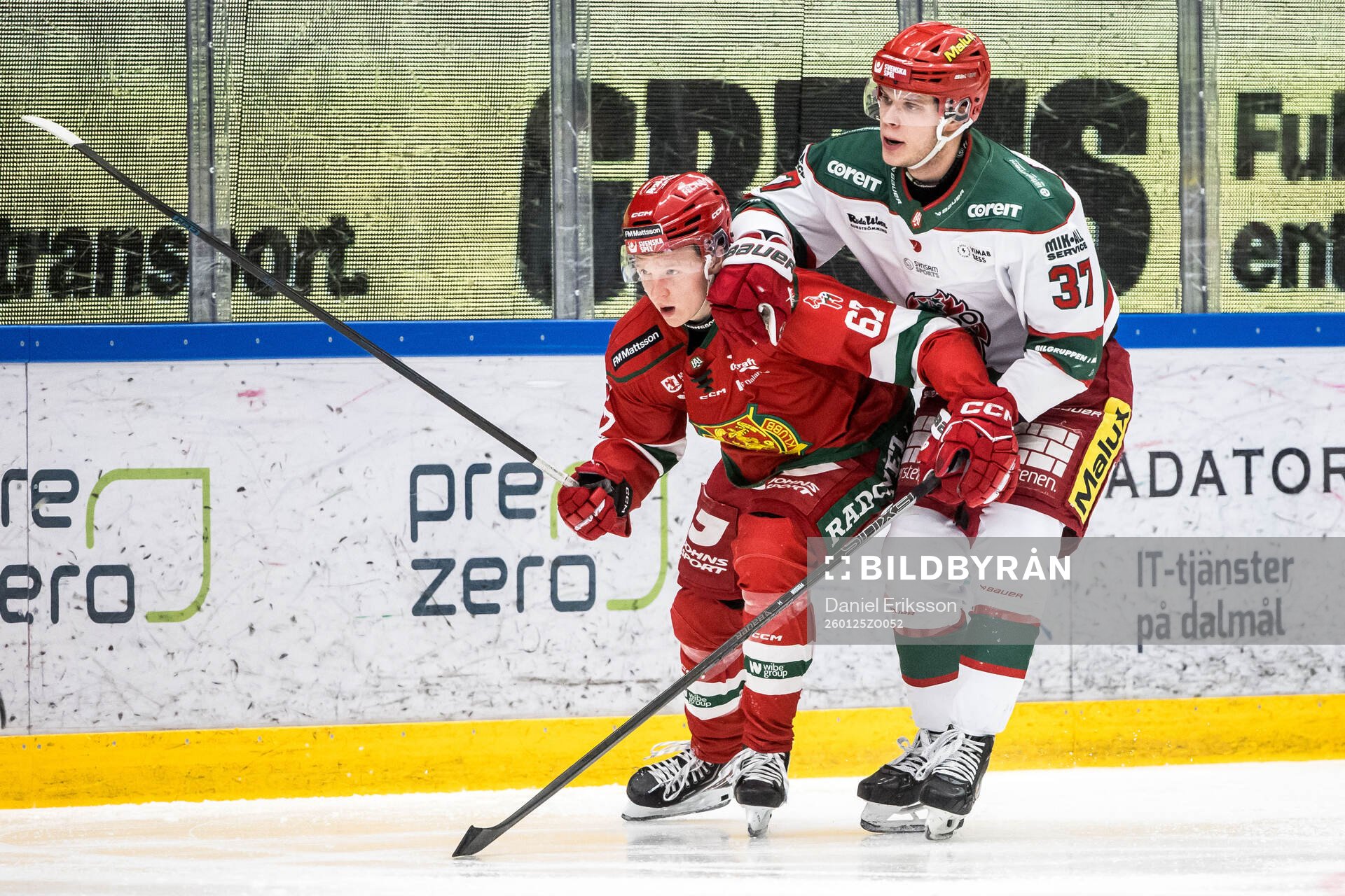 Moras Jesper Norbäck och Modos Viktor Persson