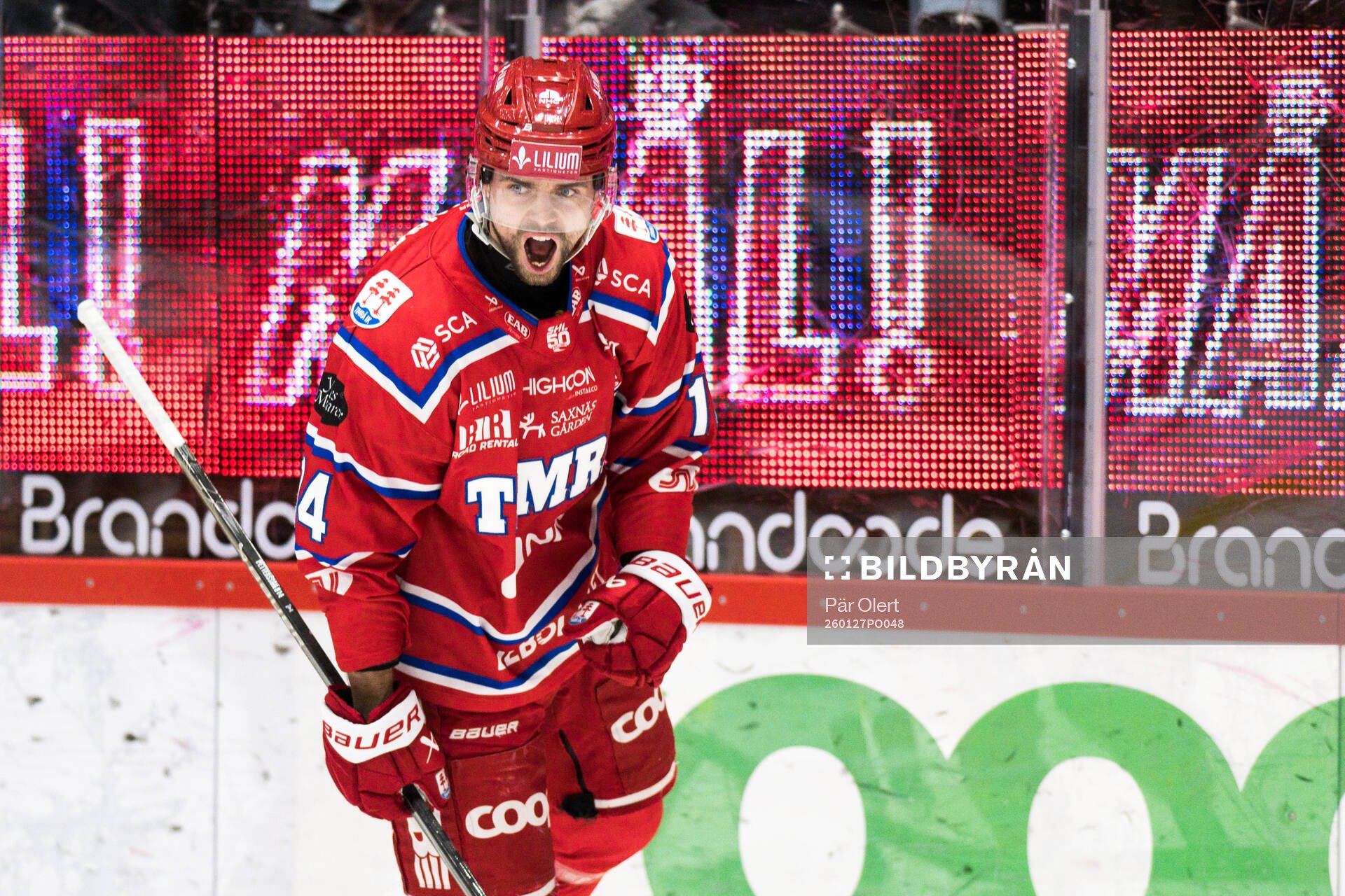 Timrås Emil Pettersson jublar