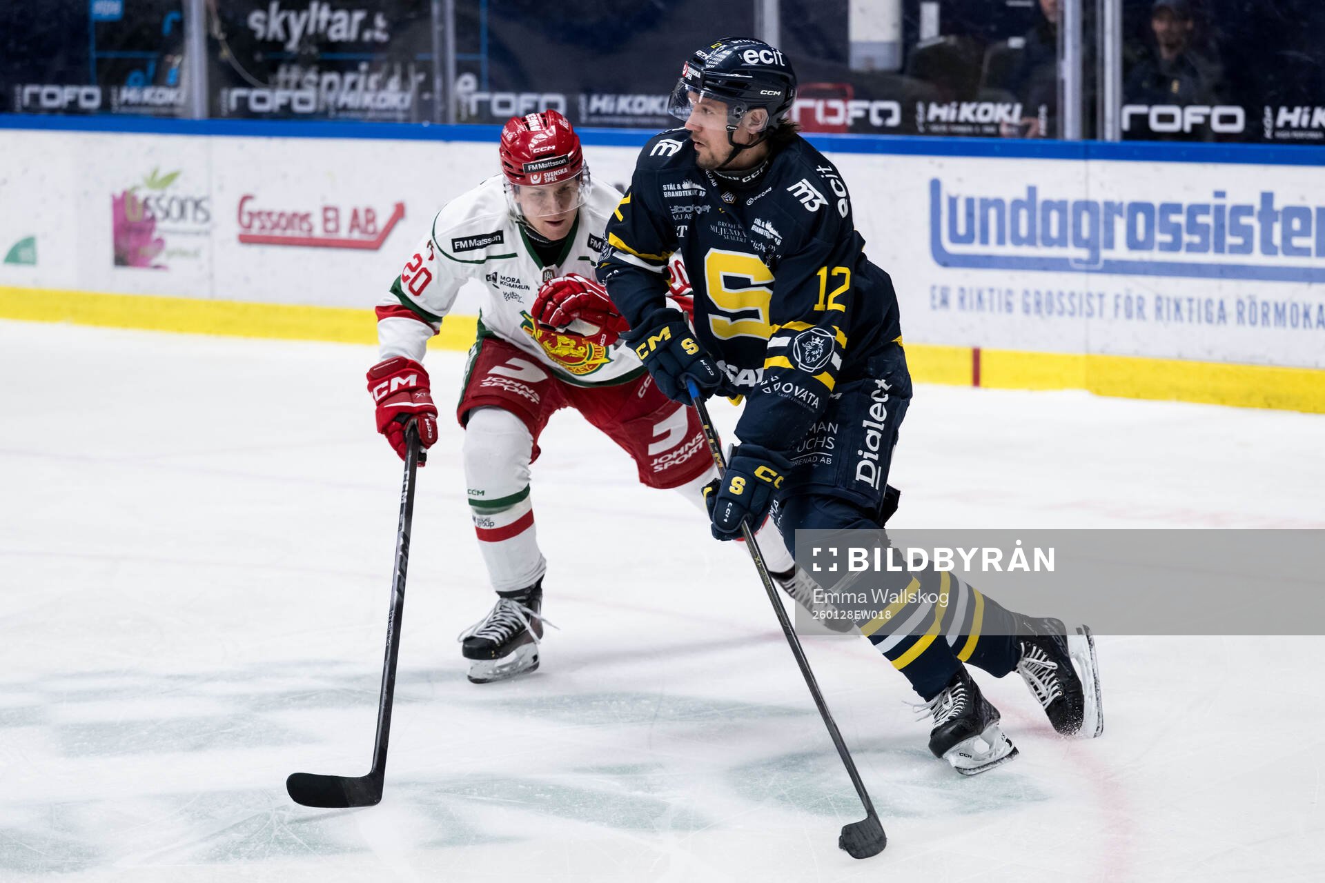 Moras Georg Weigelt och Södertäljes Viktor Liljegren