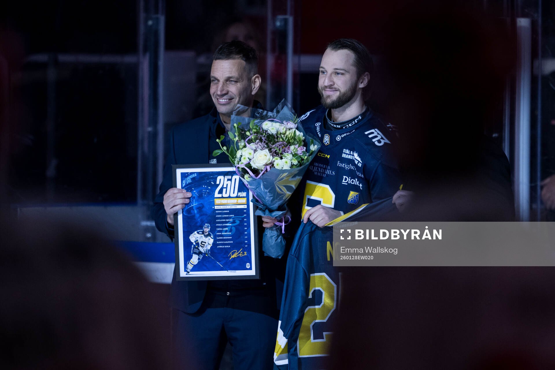 Södertäljes Daniel Norbe hyllas av klubbchef Kalle