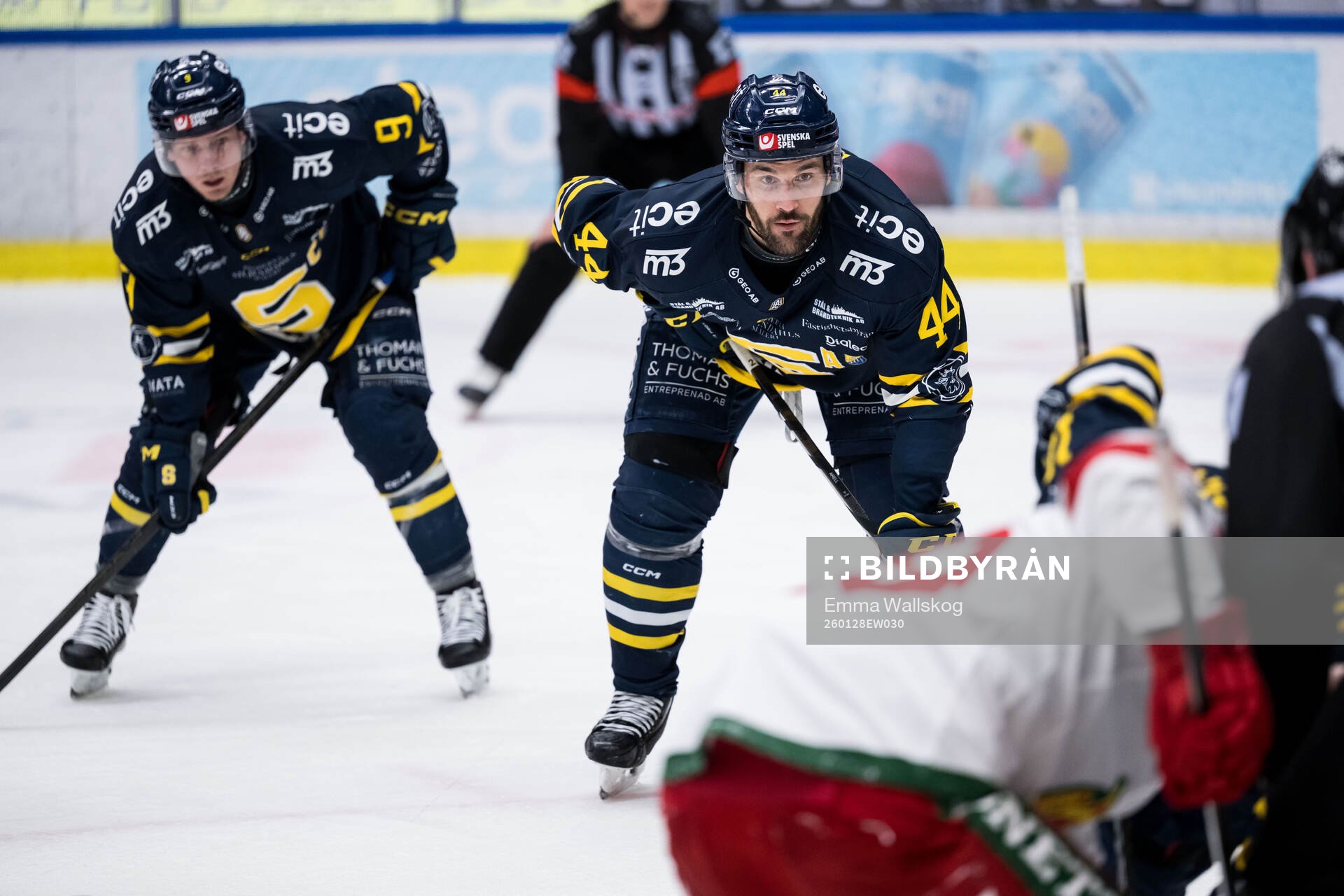 Södertäljes Patrik Zackrisson och Niklas Arell
