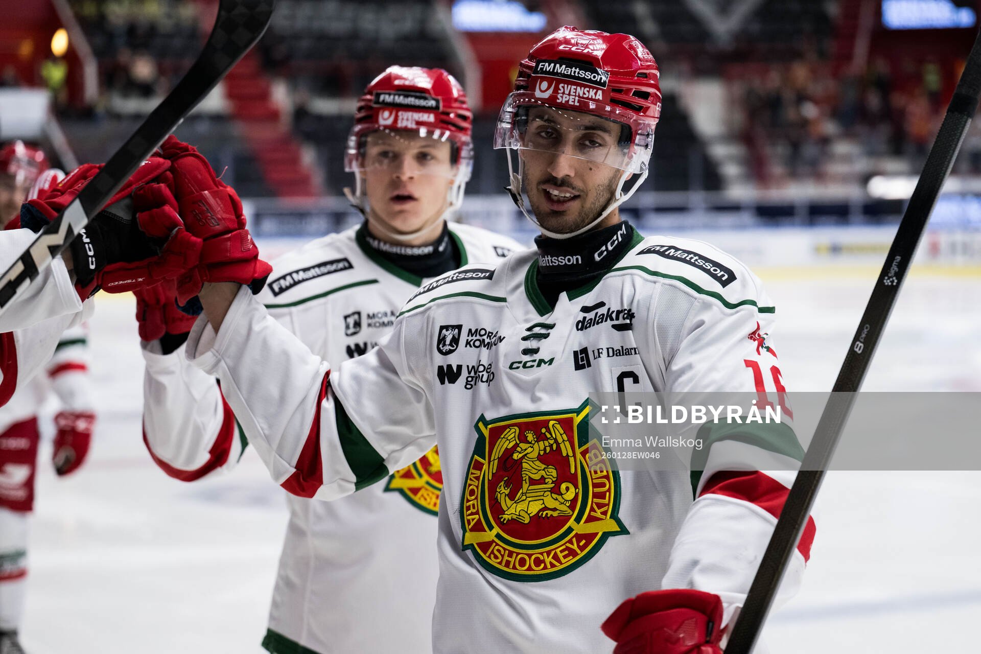Moras Marcus Karlström jublar