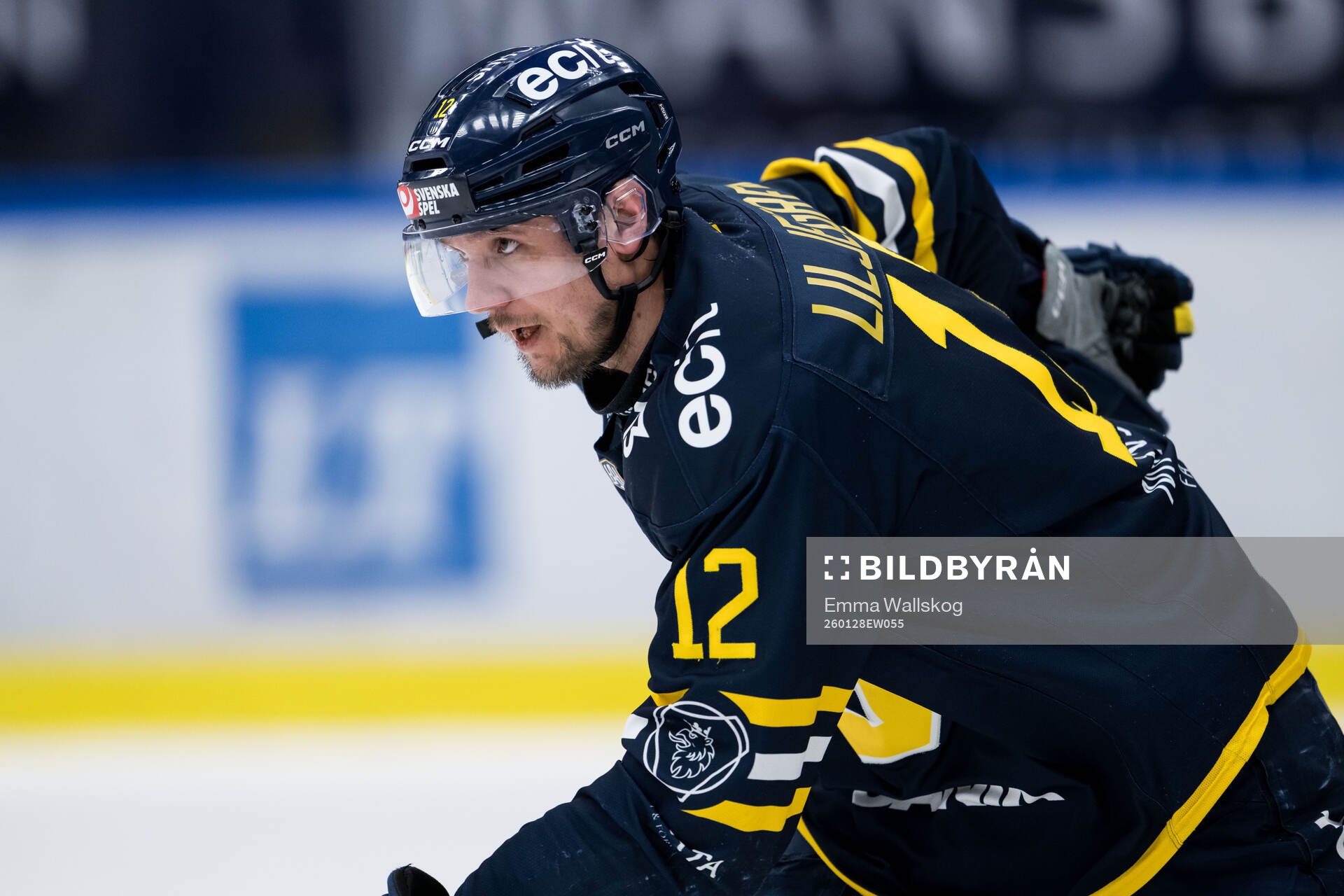 Södertäljes Viktor Liljegren jublar