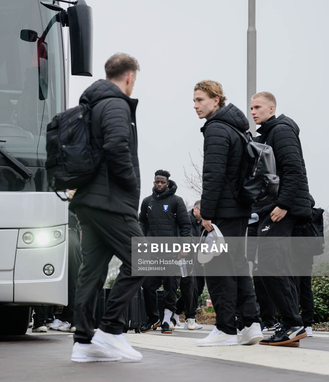 Salifou Soumah of Malmö FF at the hotel