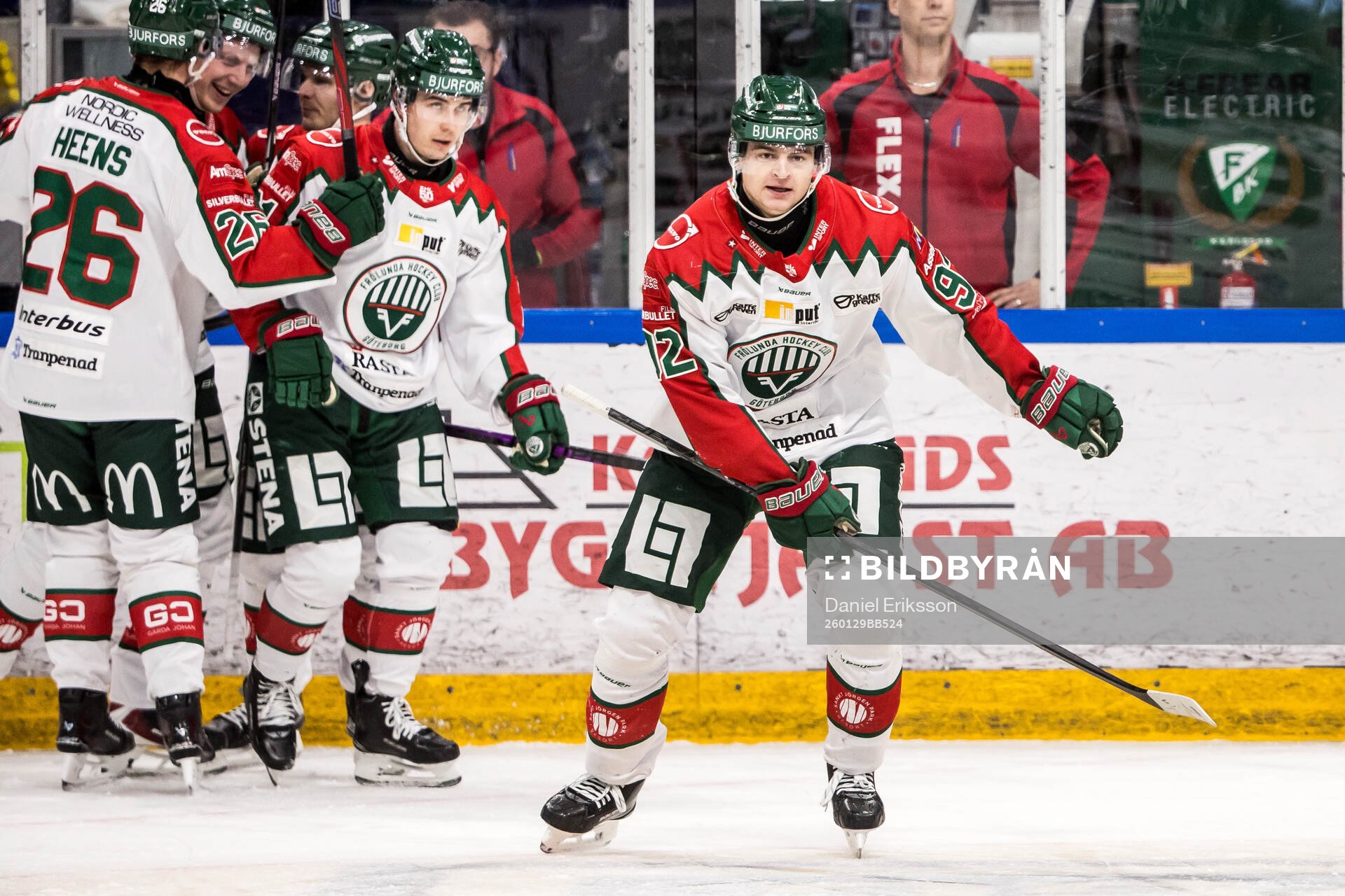 Frölundas Filip Cederqvist jublar