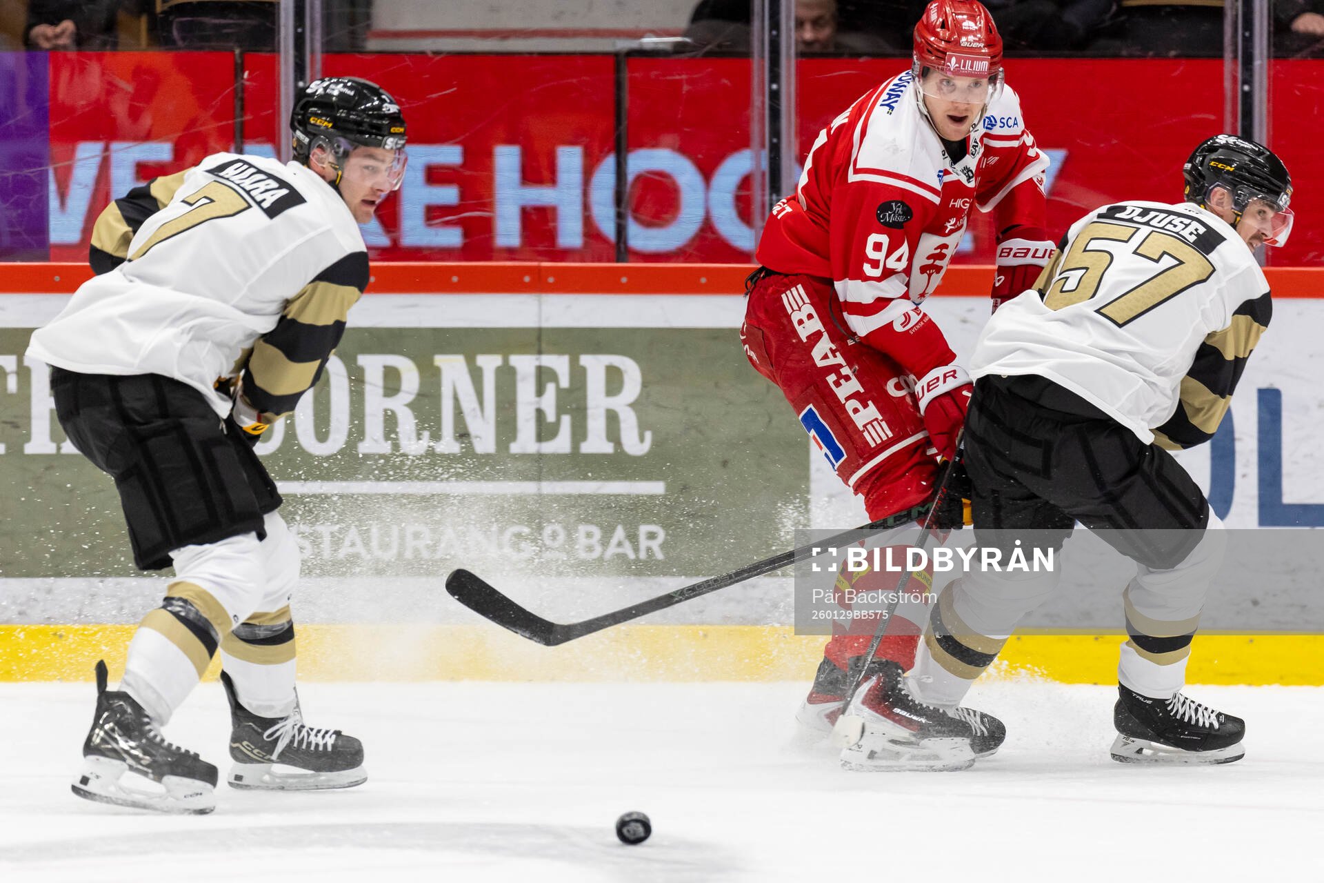 Timrås Sebastian Hartmann och Skellefteås Emil Djuse