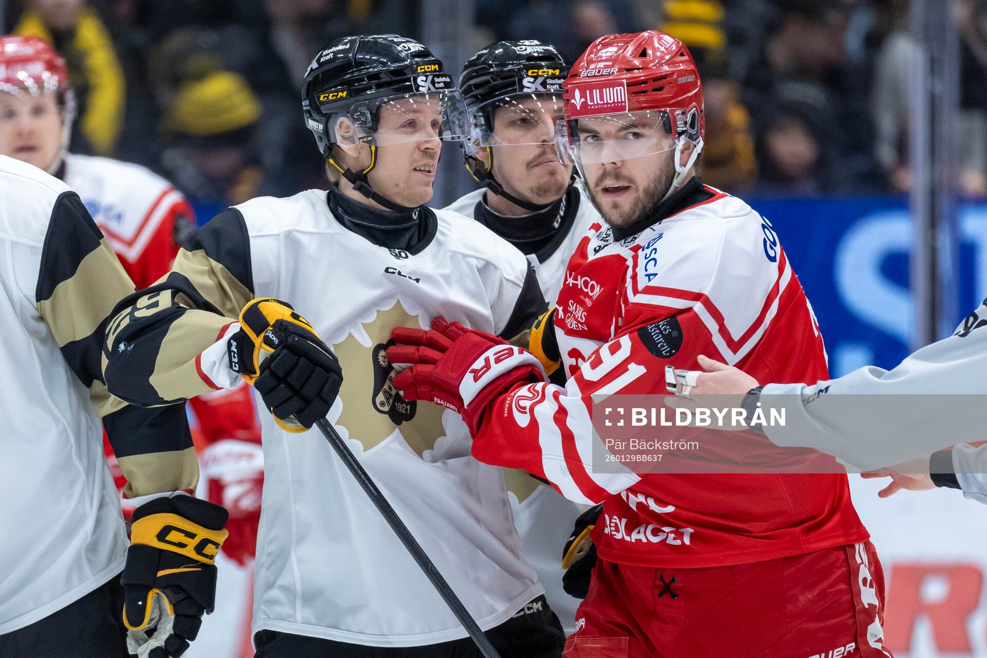 Skellefteås Mikkel Aagaard och Timrås Magnus Pääjärvi