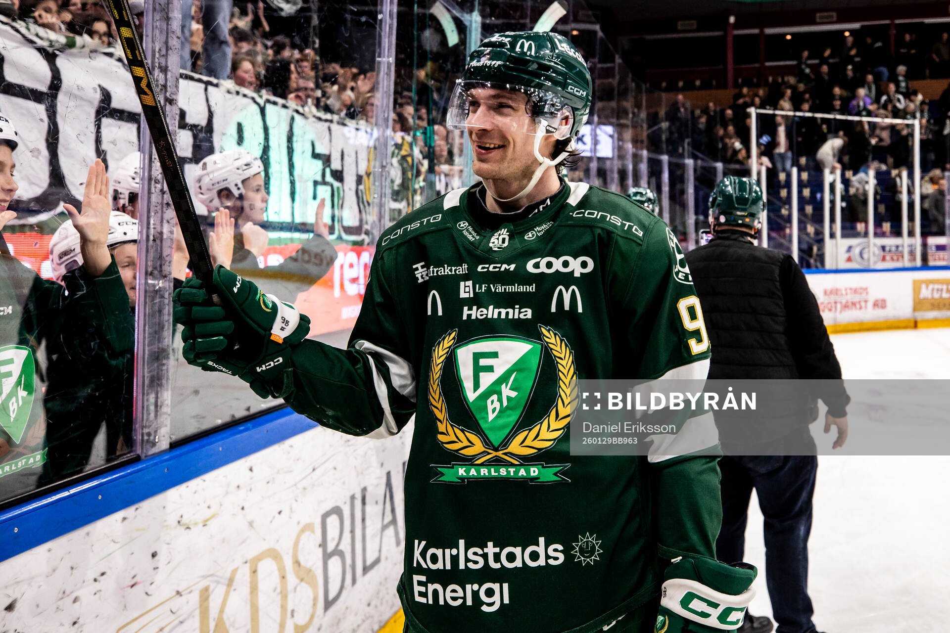 Färjestads Marian Studenic jublar