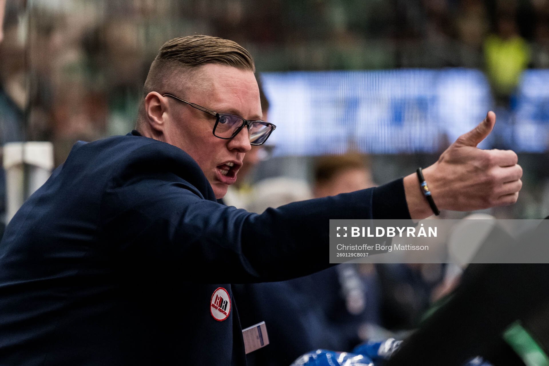 Djurgårdens tränare Robert Kimby