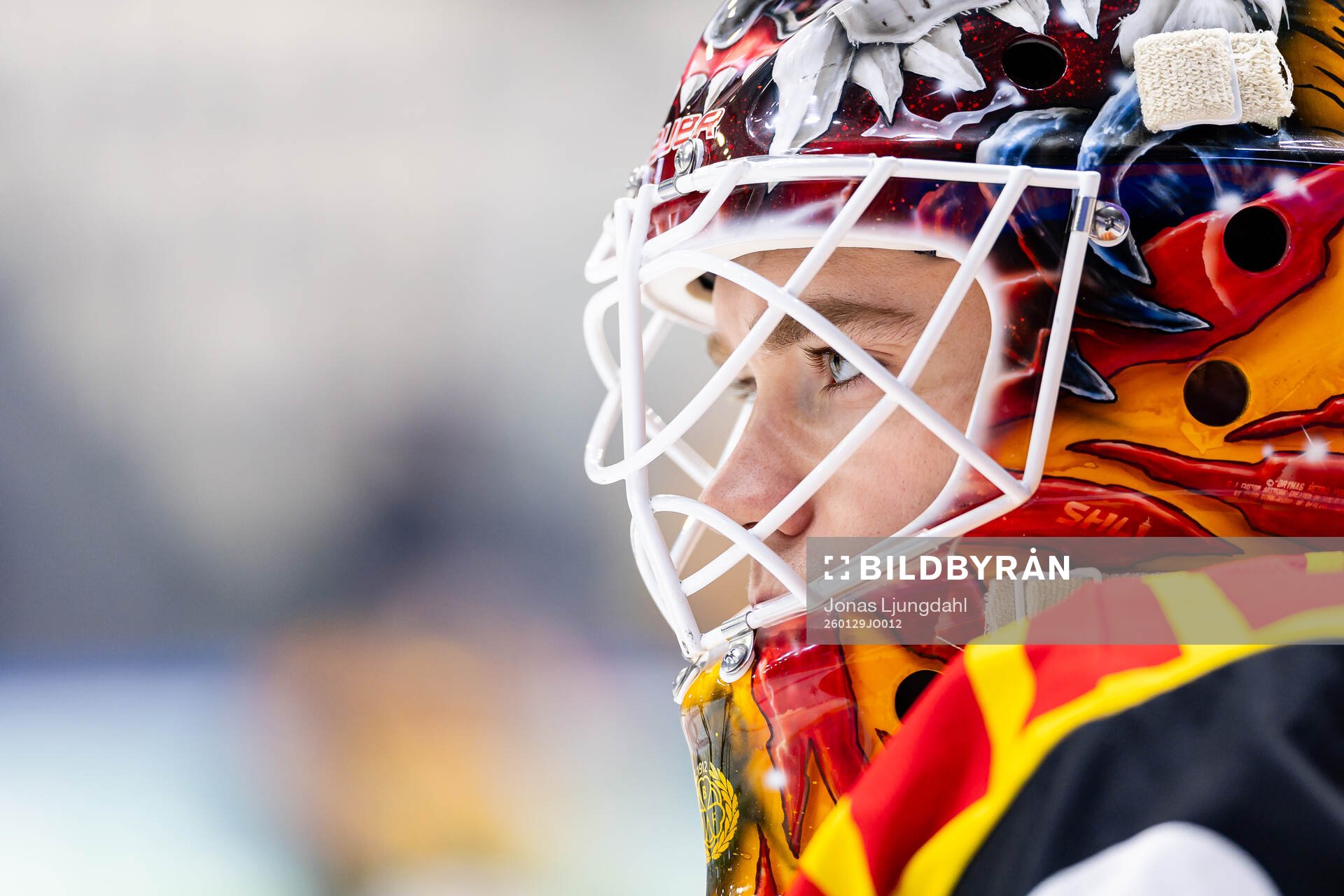 Brynäs målvakt Erik Källgren