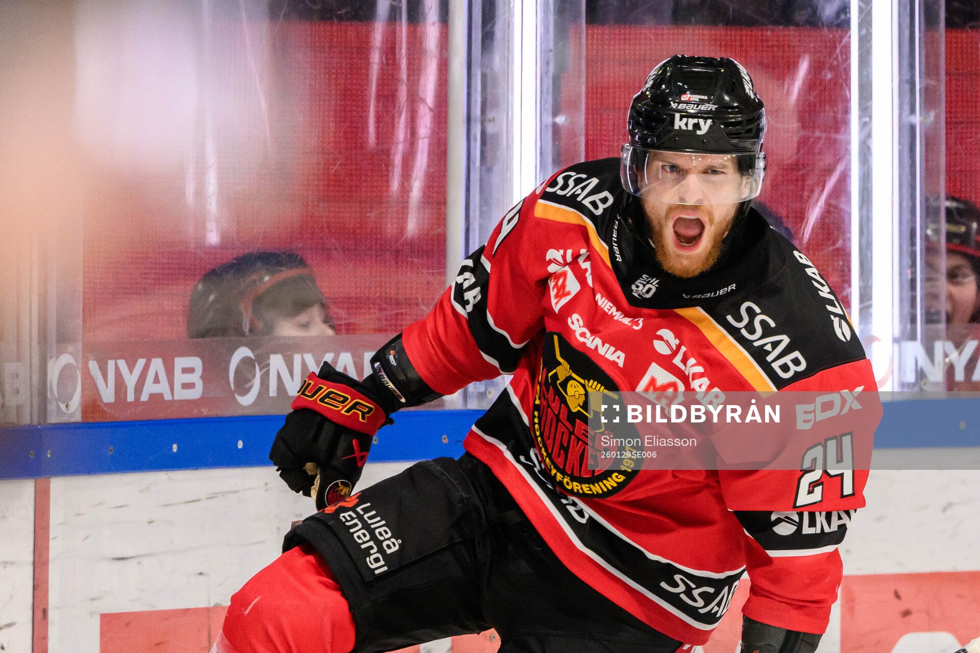 Luleås Brendan Shinnimin jublar