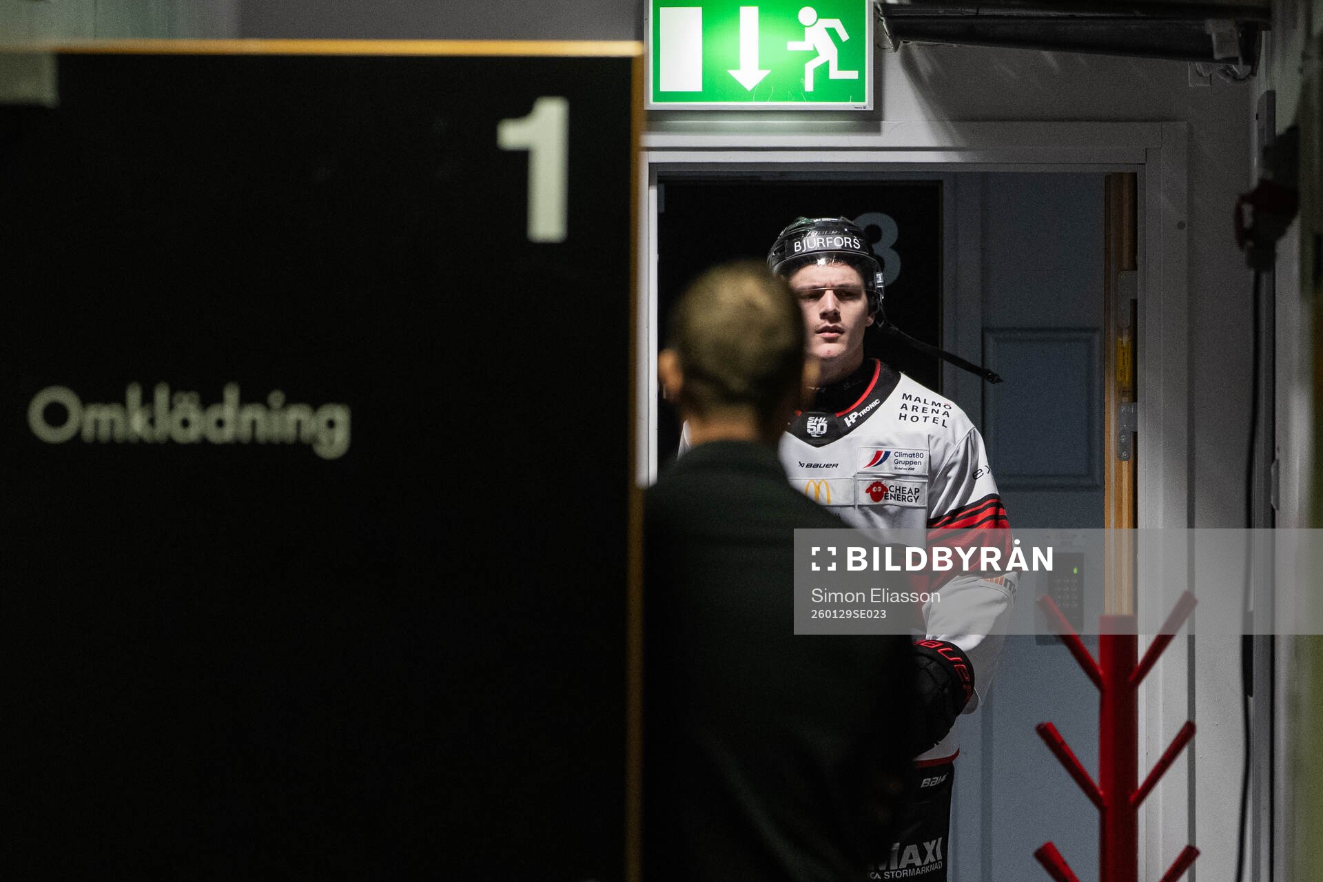 Malmö Redhawks Martin Schreiber lämnar isen