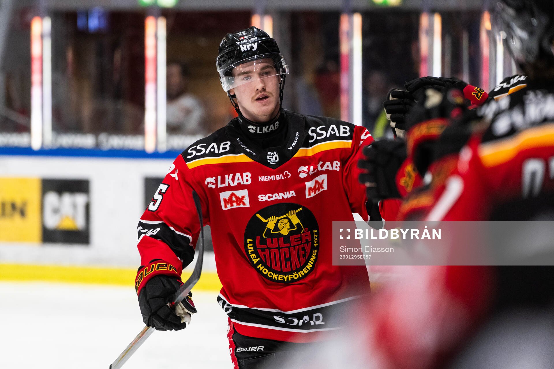 Luleås Filip Eriksson jublar