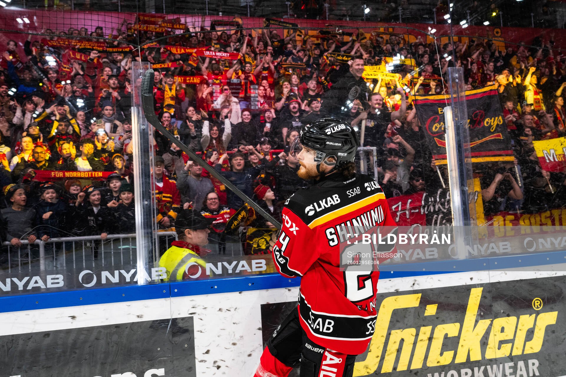 Luleås Brendan Shinnimin jublar