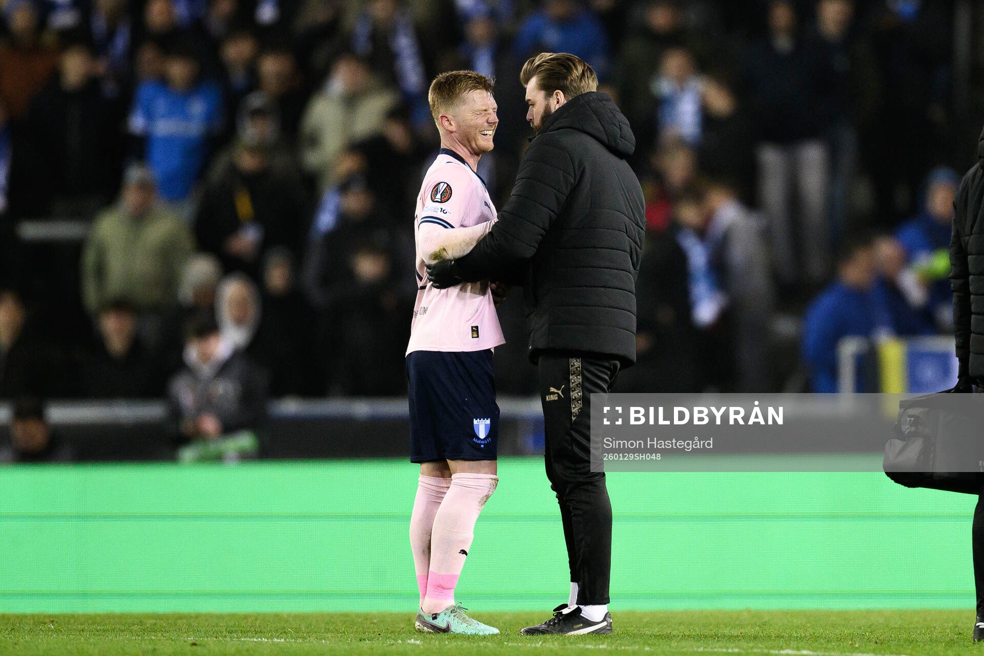 Anders Christiansen of Malmö FF in pain