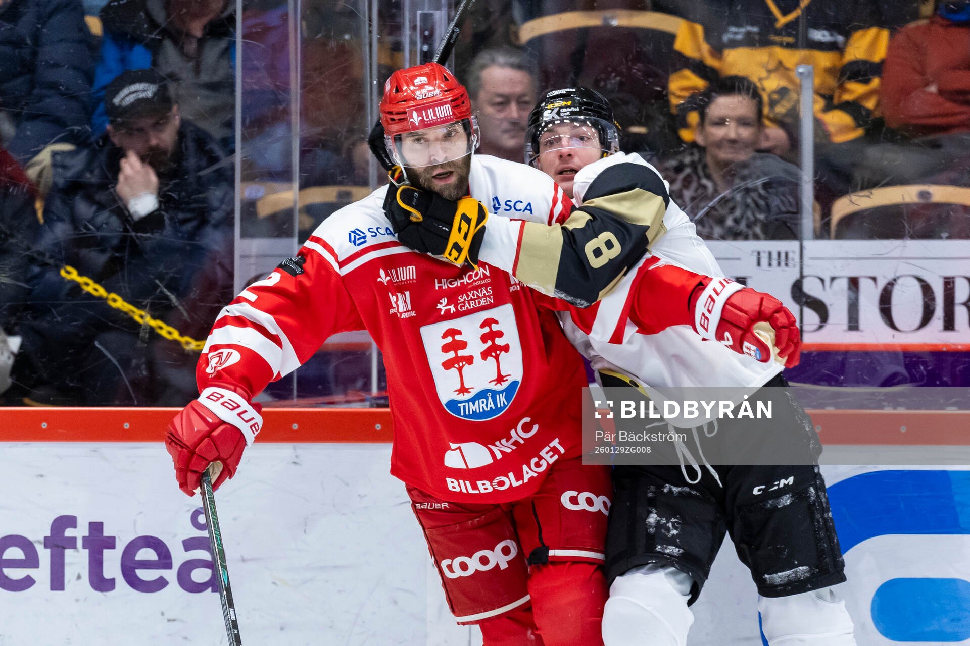 Timrås Per Svensson och Skellefteås Oliver Okuliar