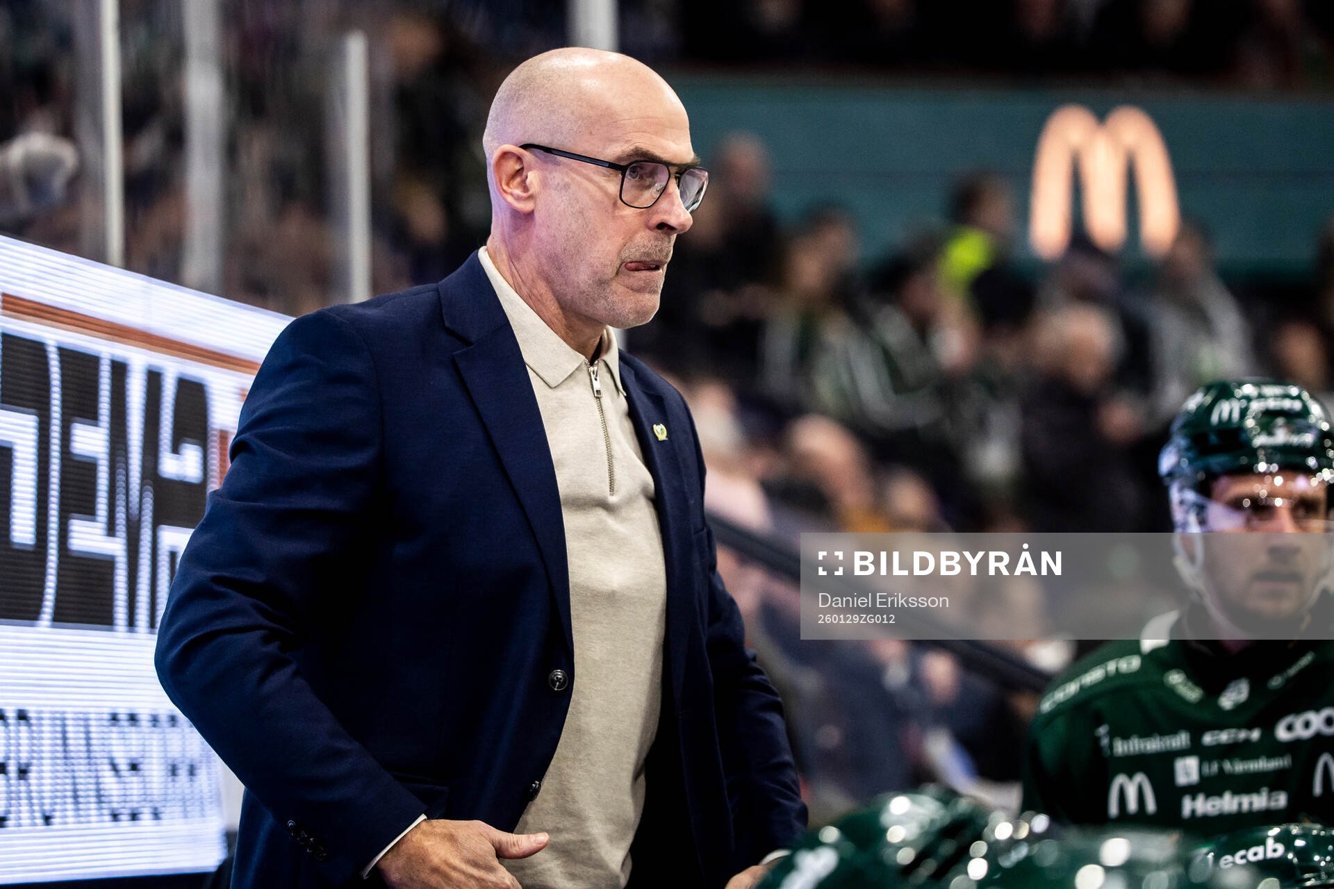 Färjestads assisterande tränare Christer Olsson