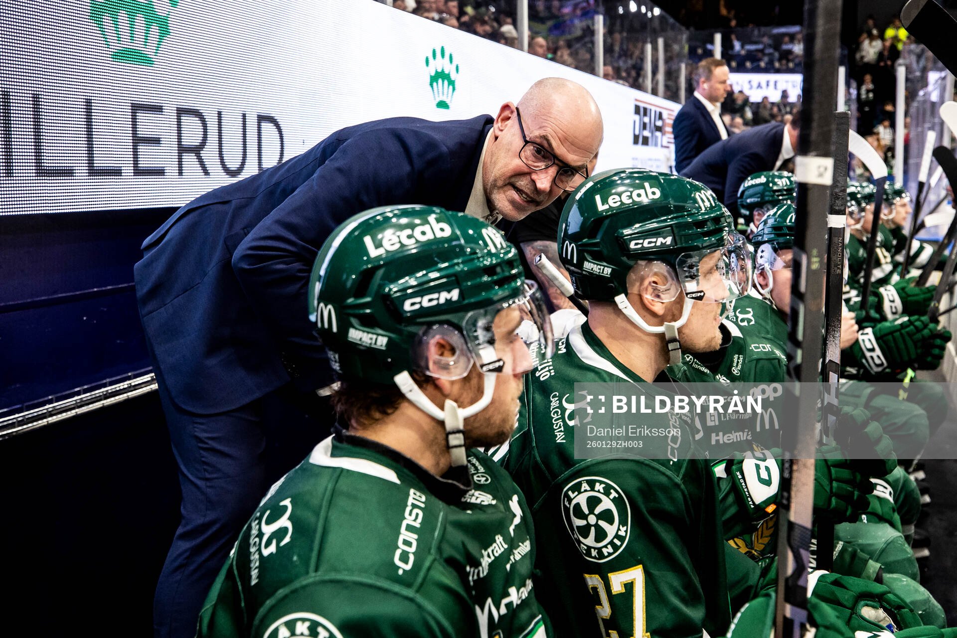 Färjestads assisterande tränare Christer Olsson