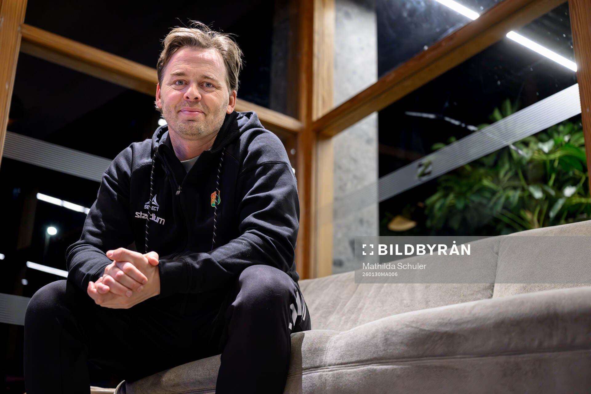 GAIS tränare Fredrik Holmberg