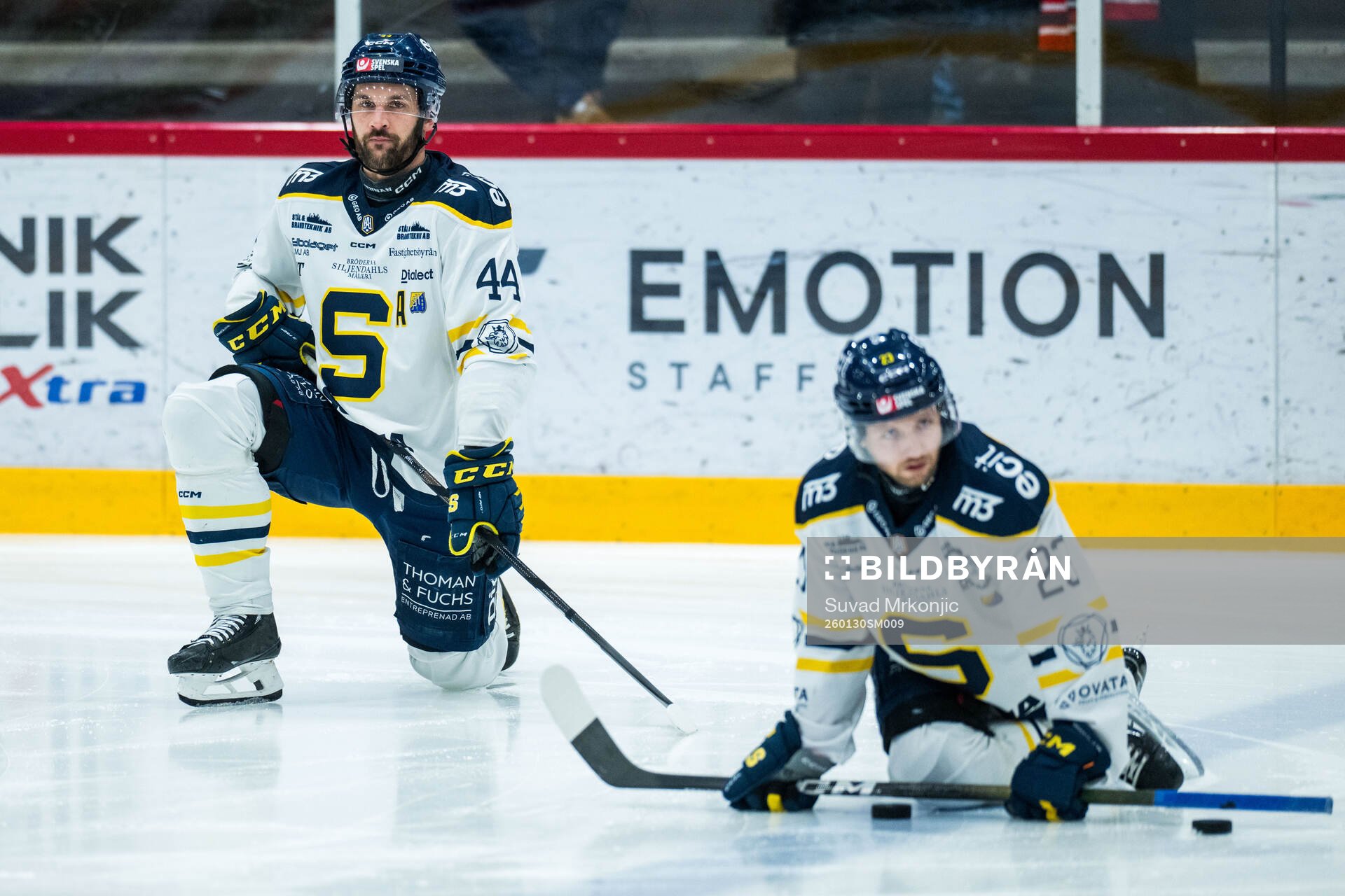 Södertäljes Niklas Arell och William Eriksson