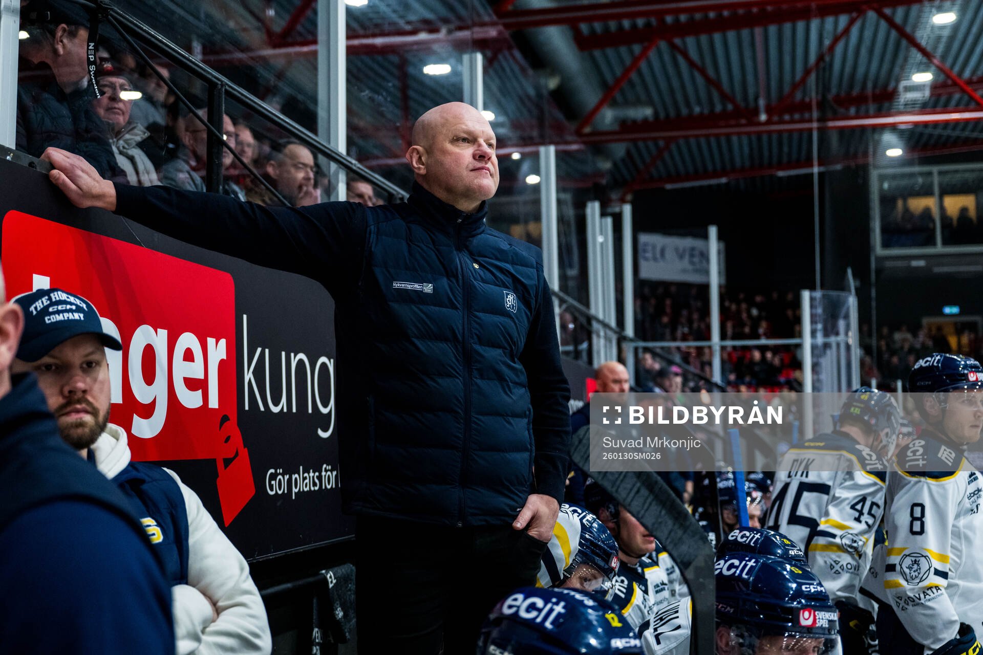 Södertäljes tränare Andreas Johansson