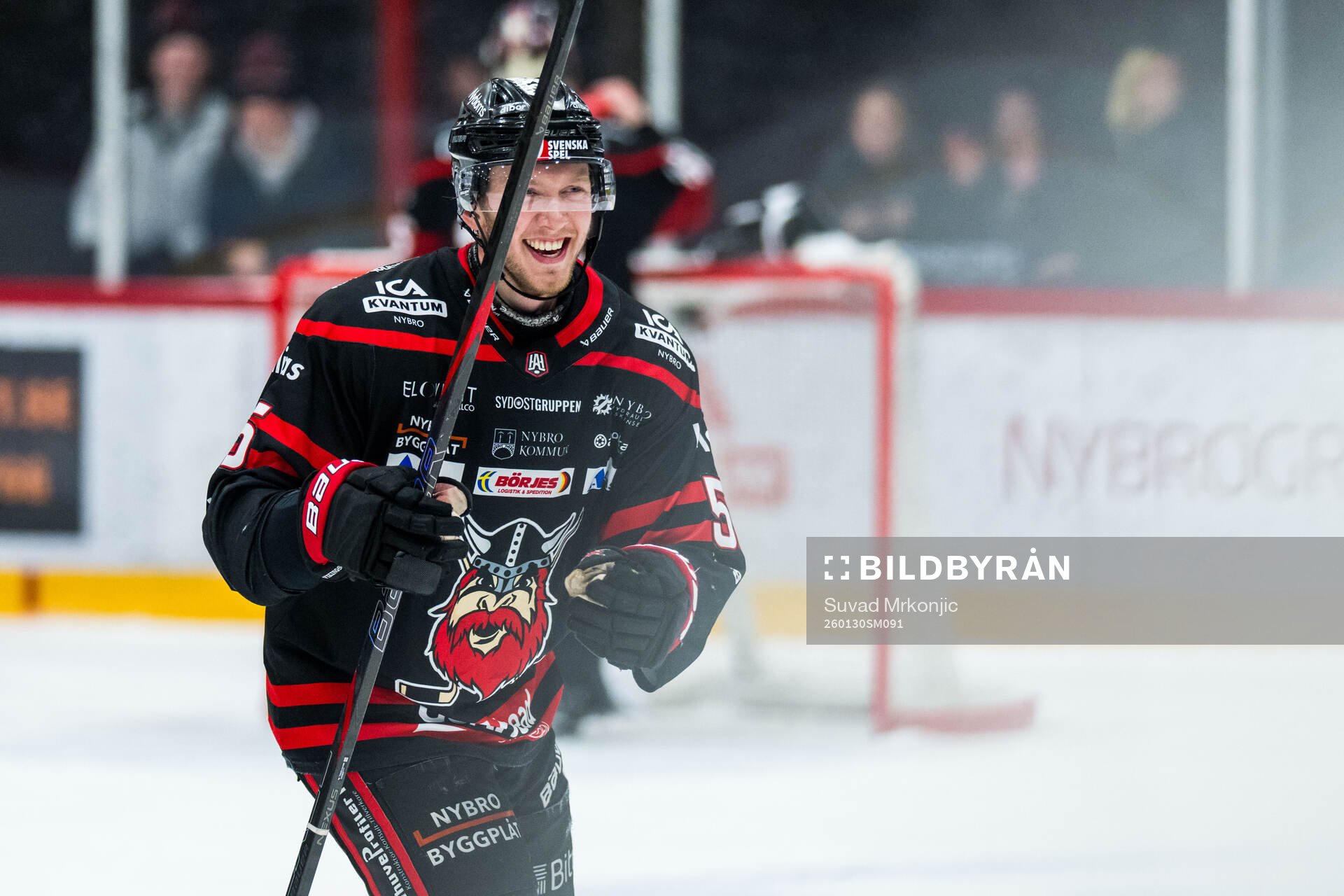 Nybros Fredrik Granberg jublar