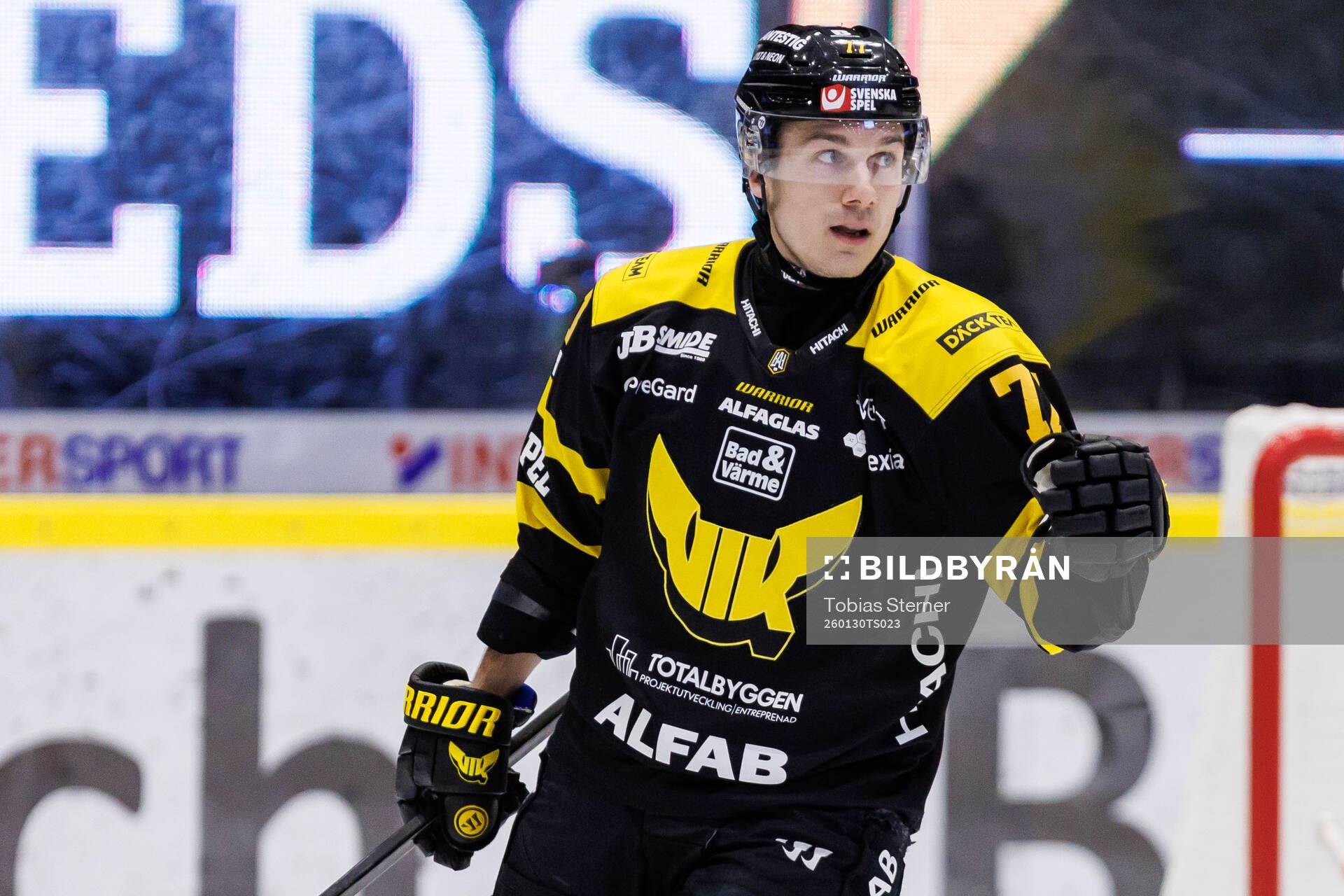 Västerås Oscar Birgersson jublar