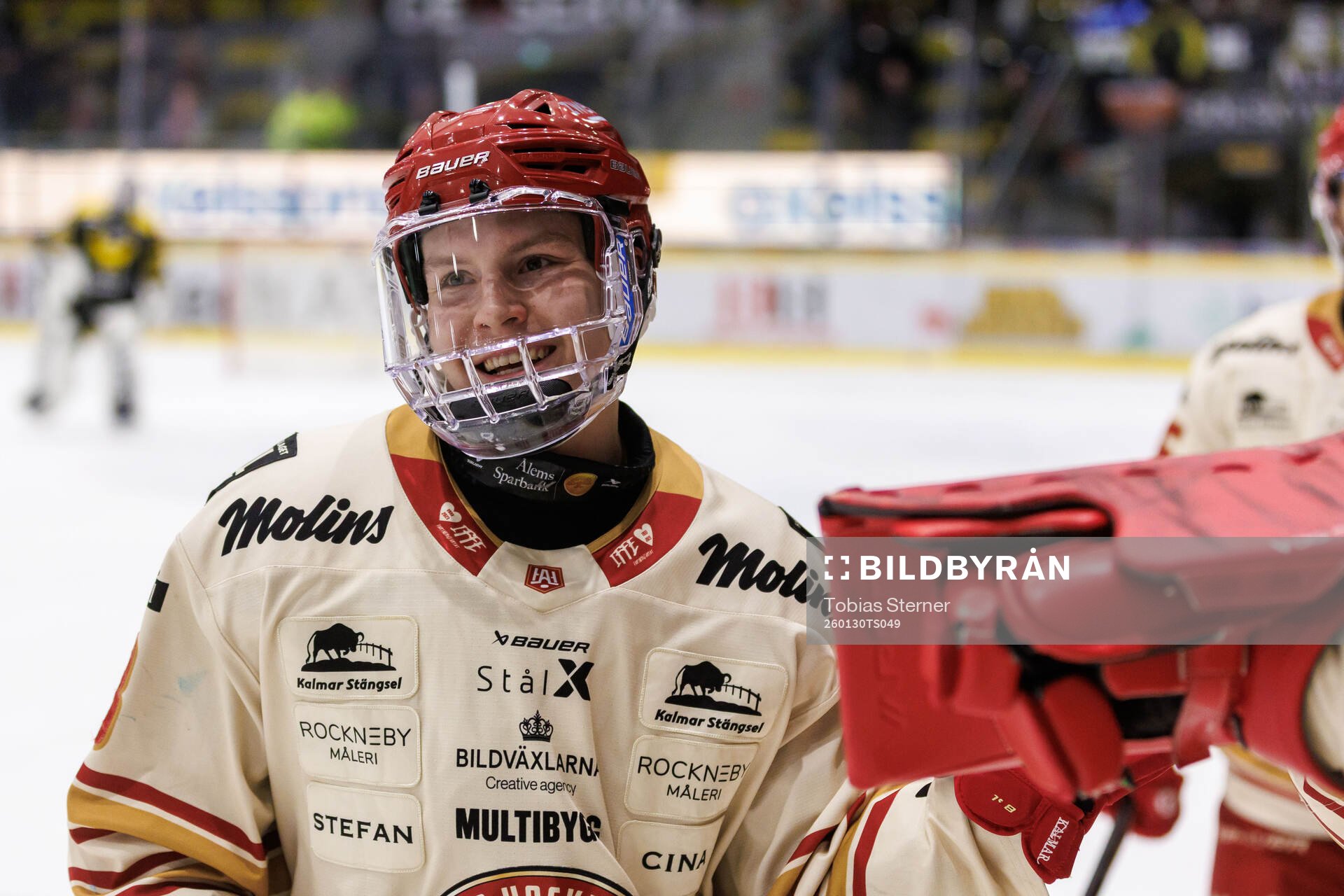 Kalmars Eddie Levin jublar