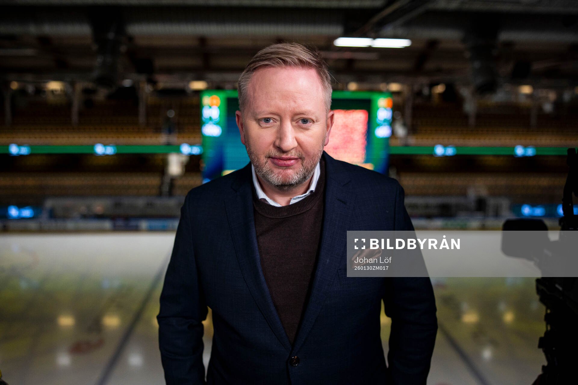 TV4 kommentatorn Fredrik Söderström
