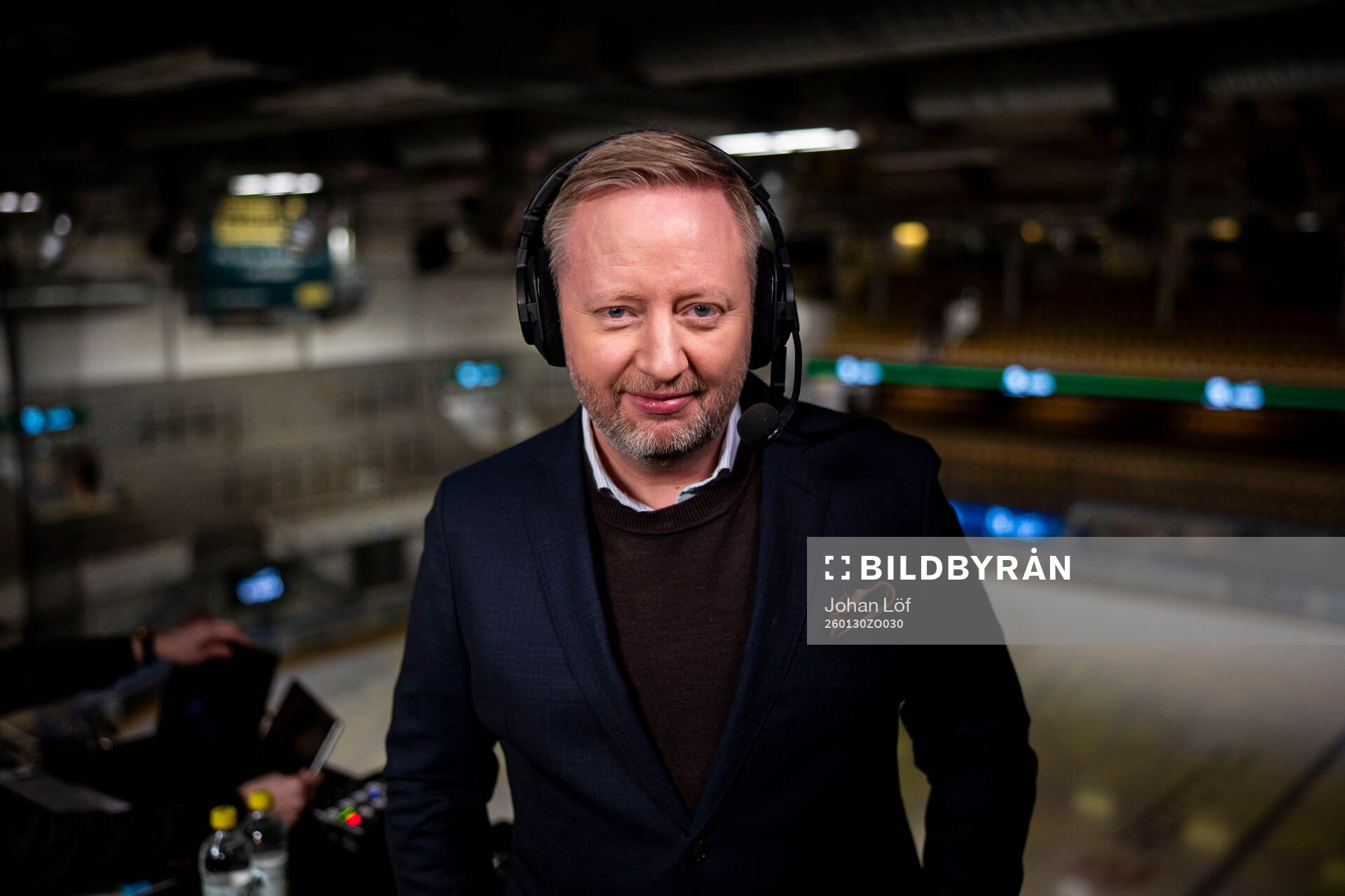 TV4 kommentatorn Fredrik Söderström