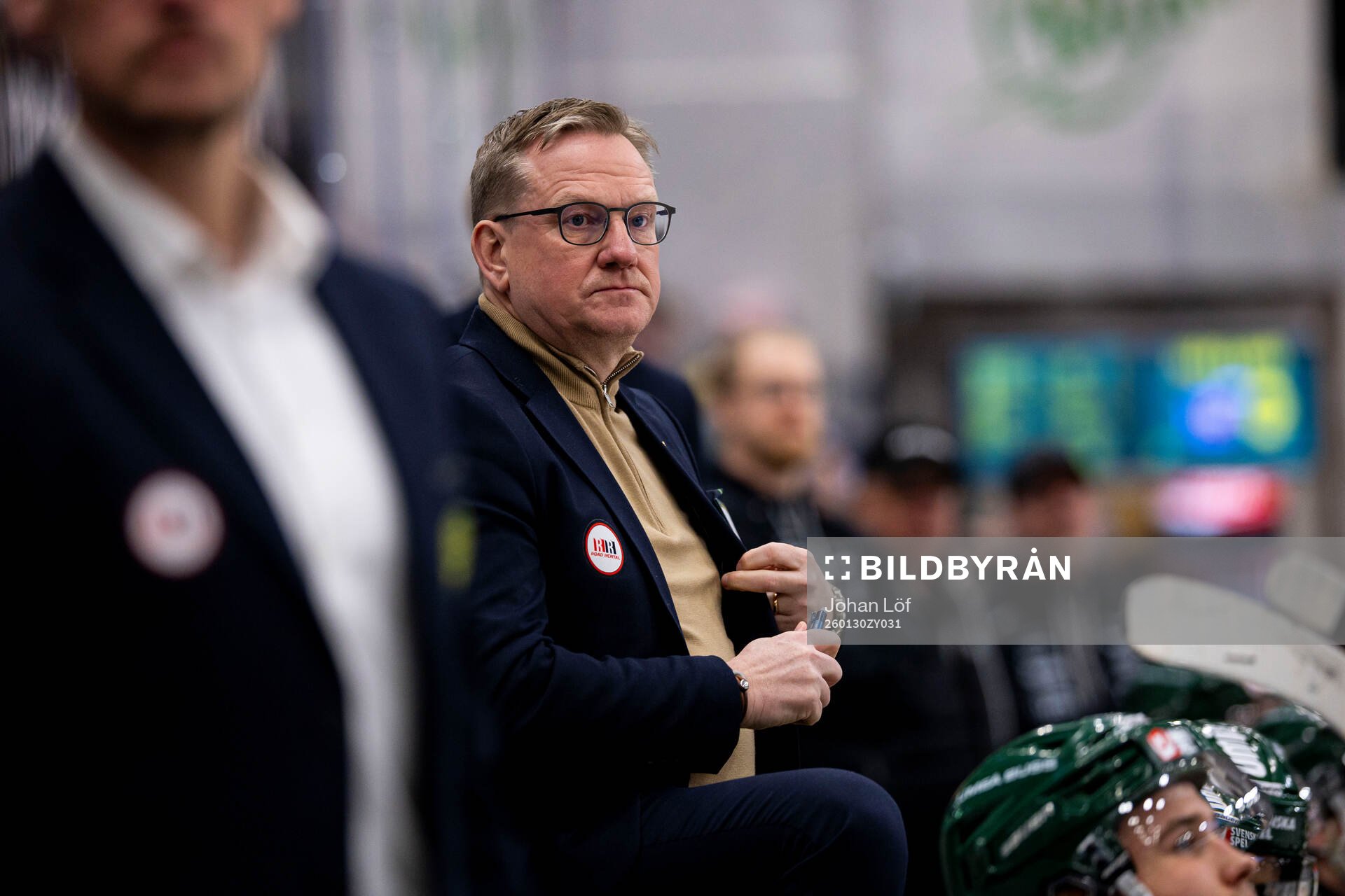Björklövens huvudtränare Magnus Bogren