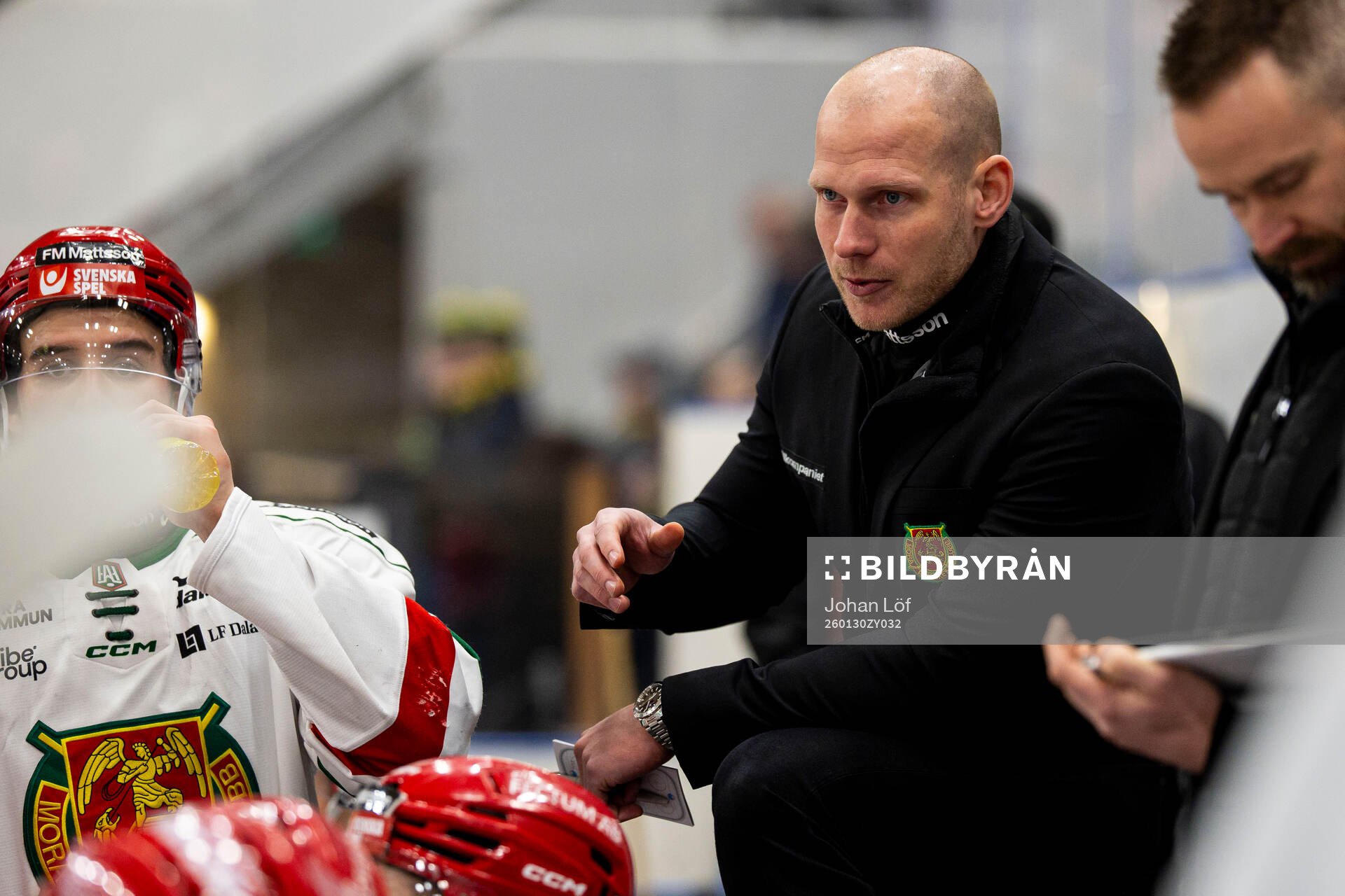 Moras tränare Oscar Dahlgren