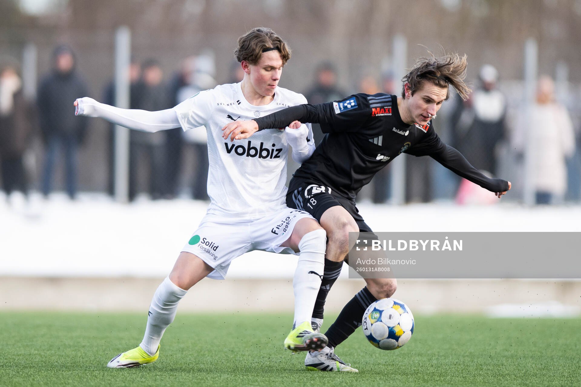 Helsingborgs Lucas Landgren Persson och Ängelholms Melker