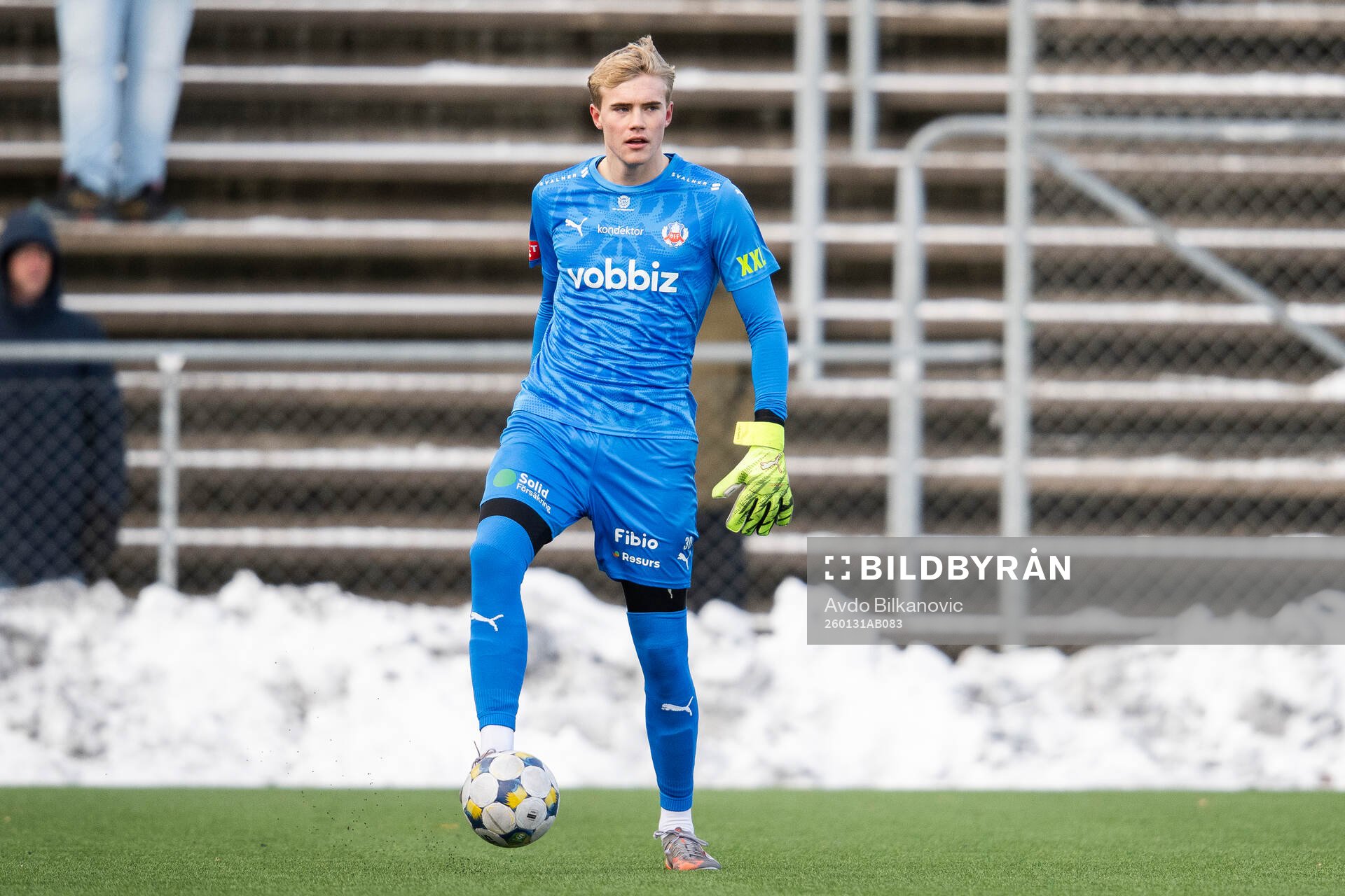 Helsingborgs målvakt Emil Rådahl