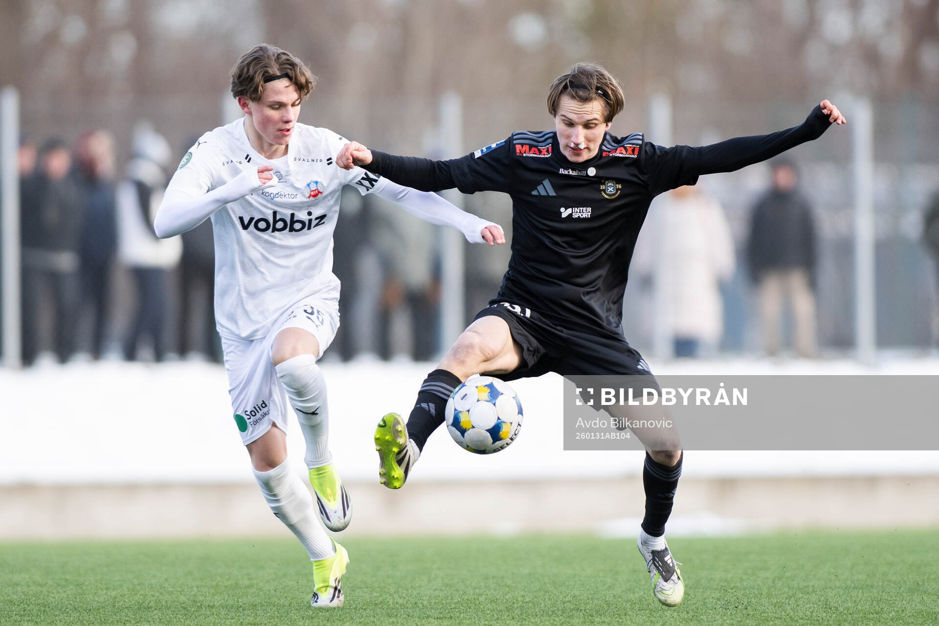 Helsingborgs Lucas Landgren Persson och Ängelholms Melker