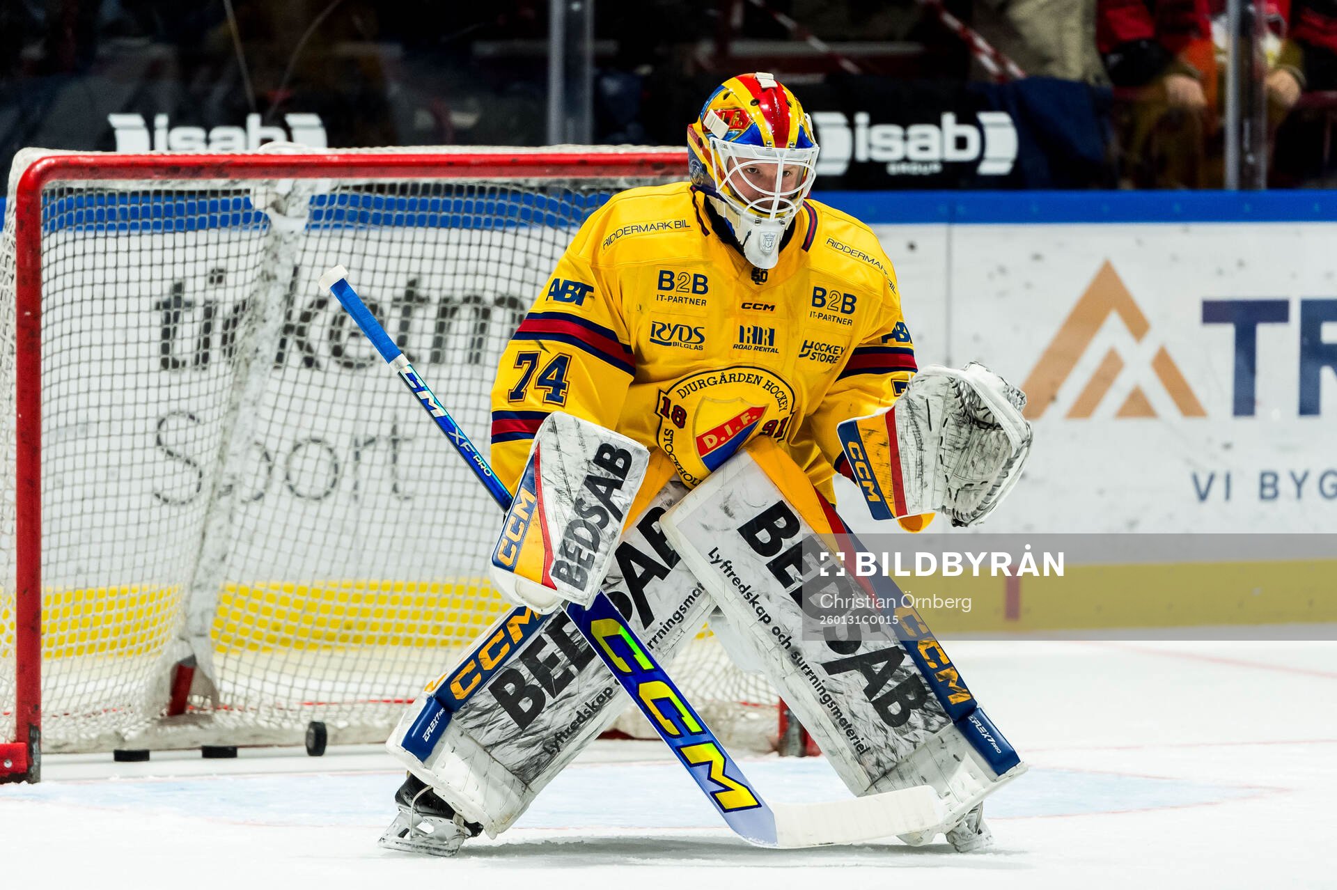 Djurgårdens målvakt Daniel Marmenlind