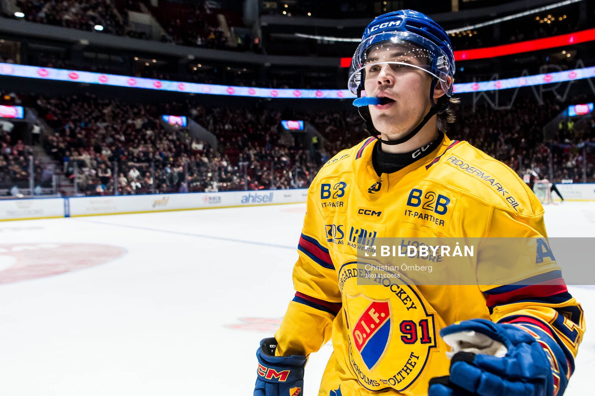 Djurgårdens Håvard Salsten jublar
