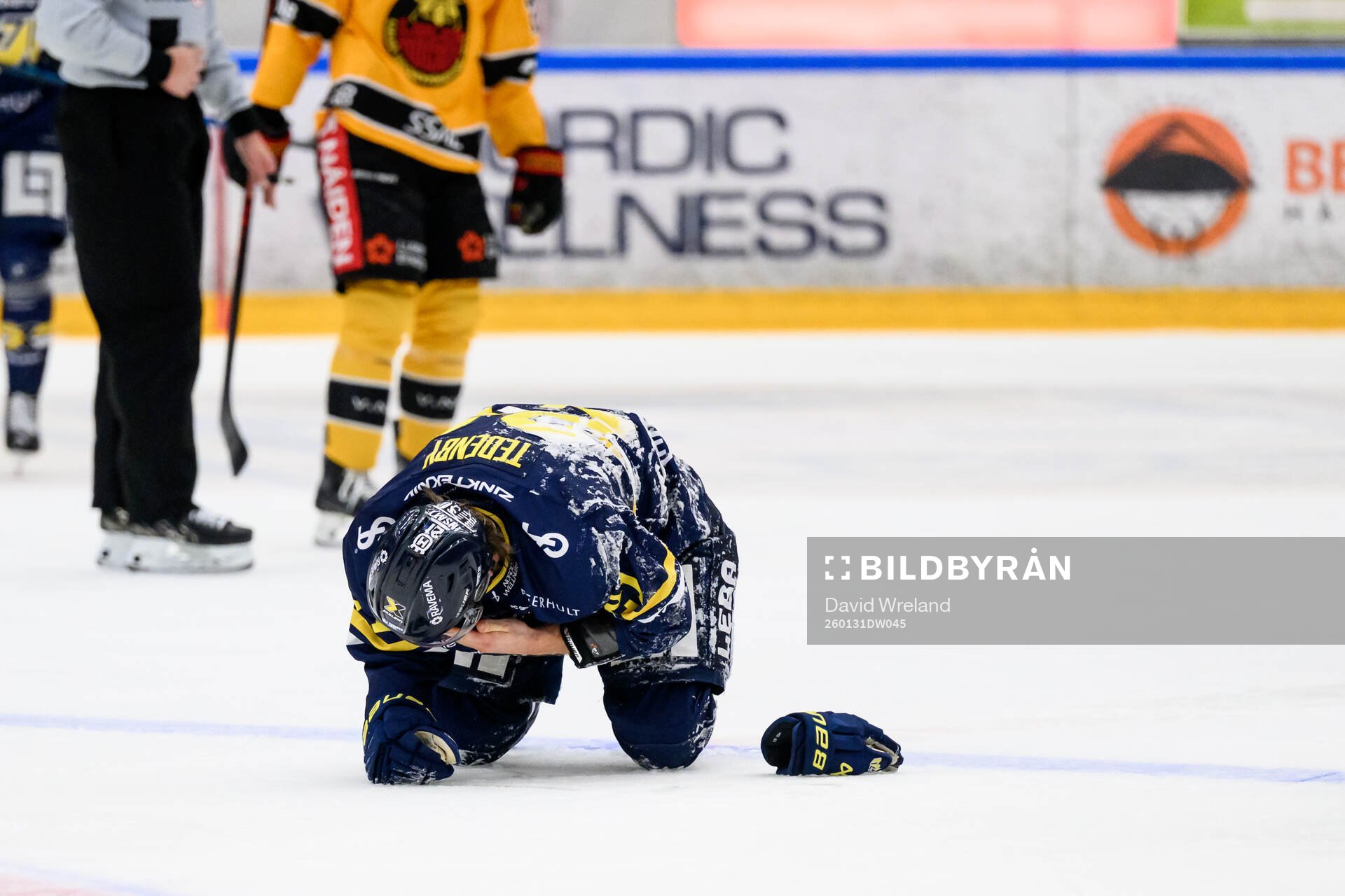 HV71s Mattias Tedenby har ont