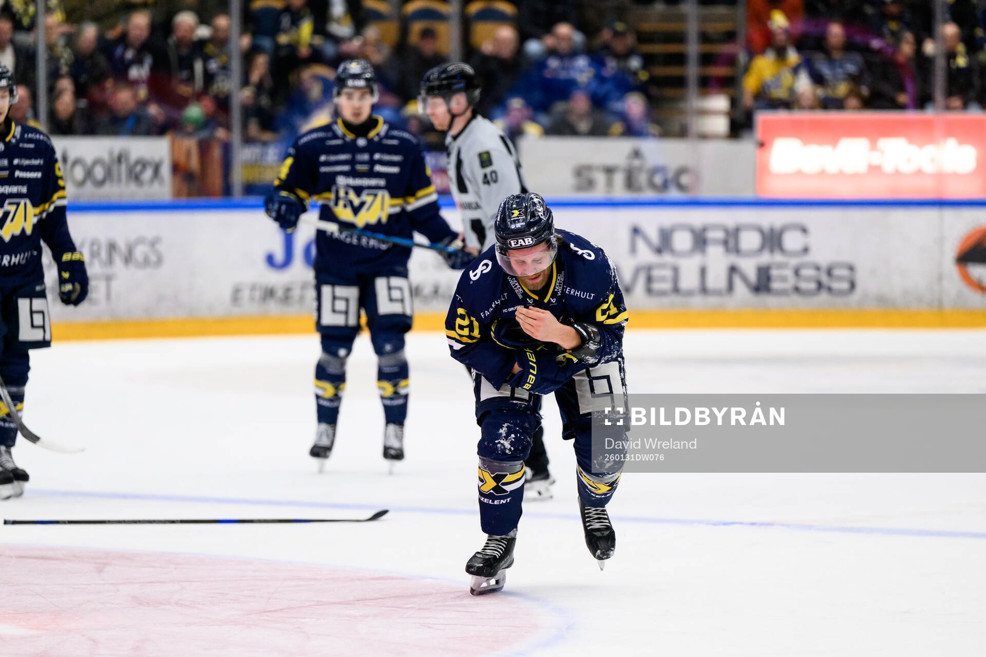 HV71s Mattias Tedenby har ont