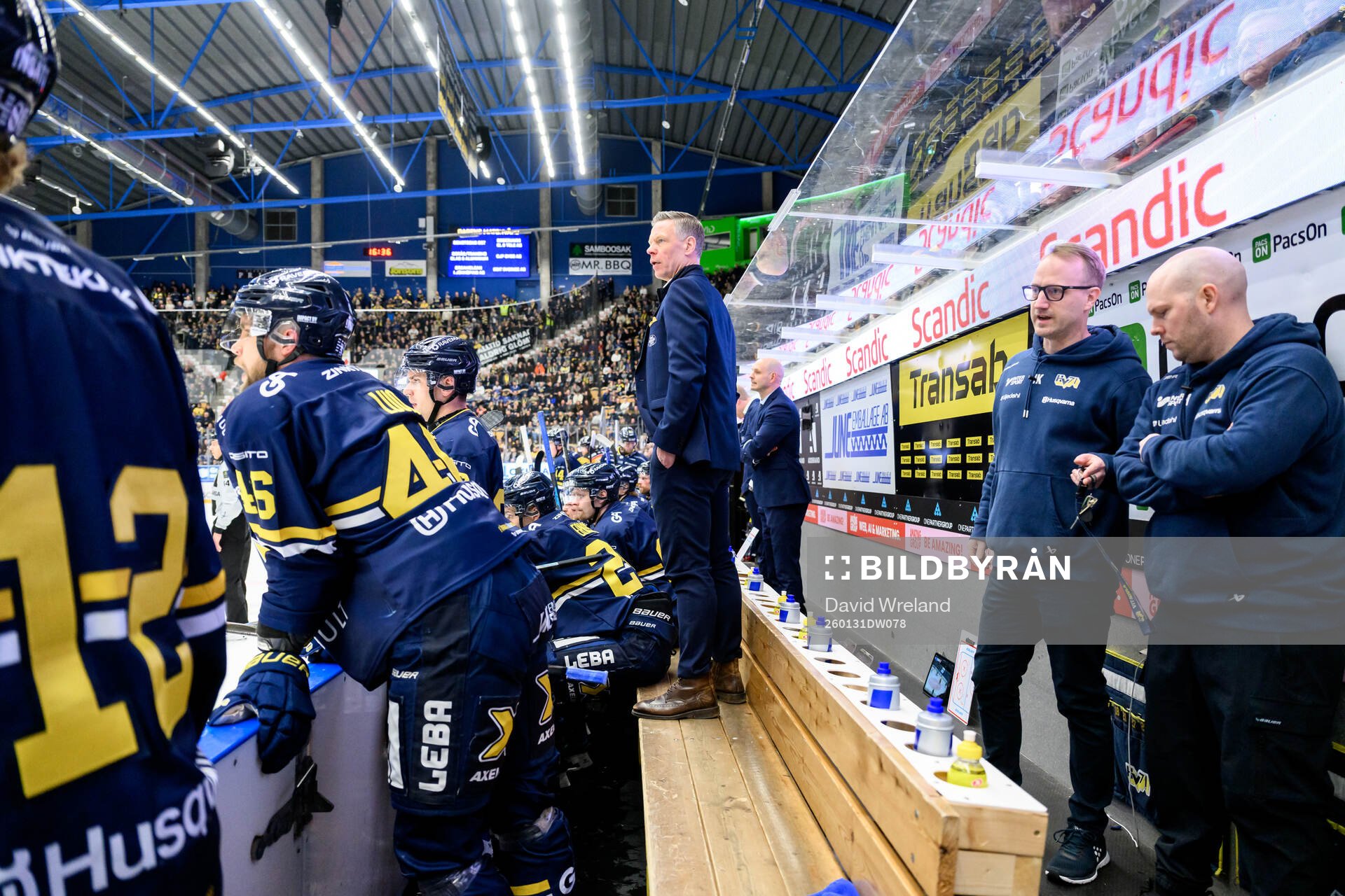 HV71s assisterande tränare Nicklas Rahm