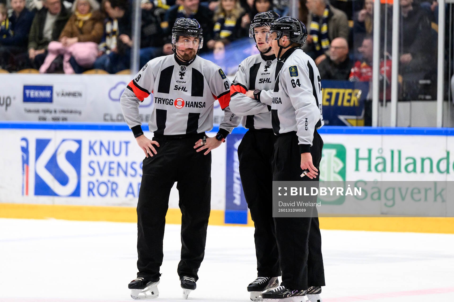 Domare Oscar Niklasson, Domare David Laksola  och