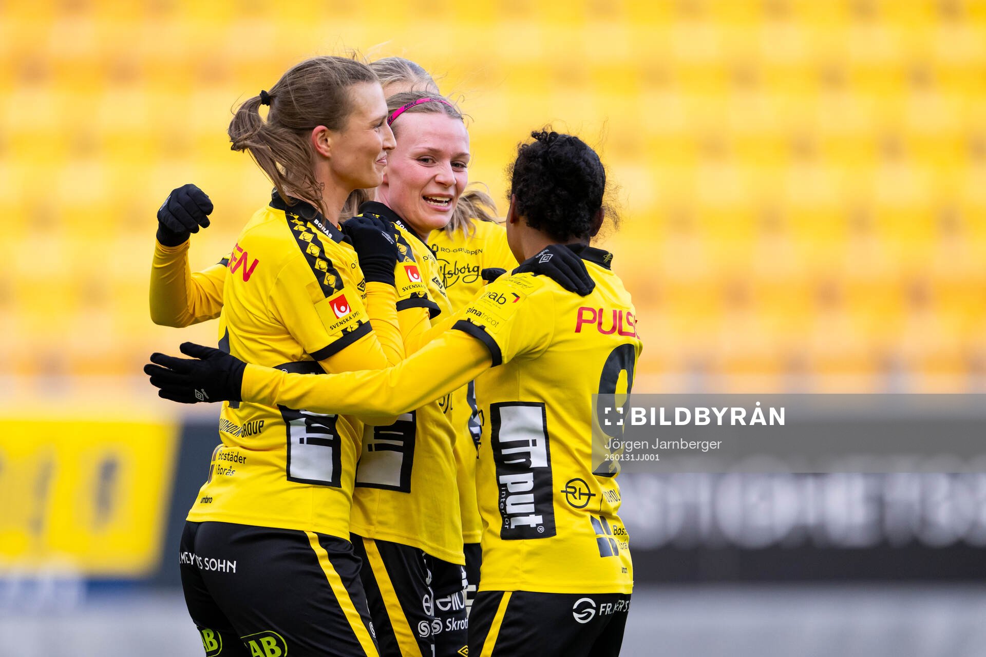 Elfsborgs Leann Nyström jublar