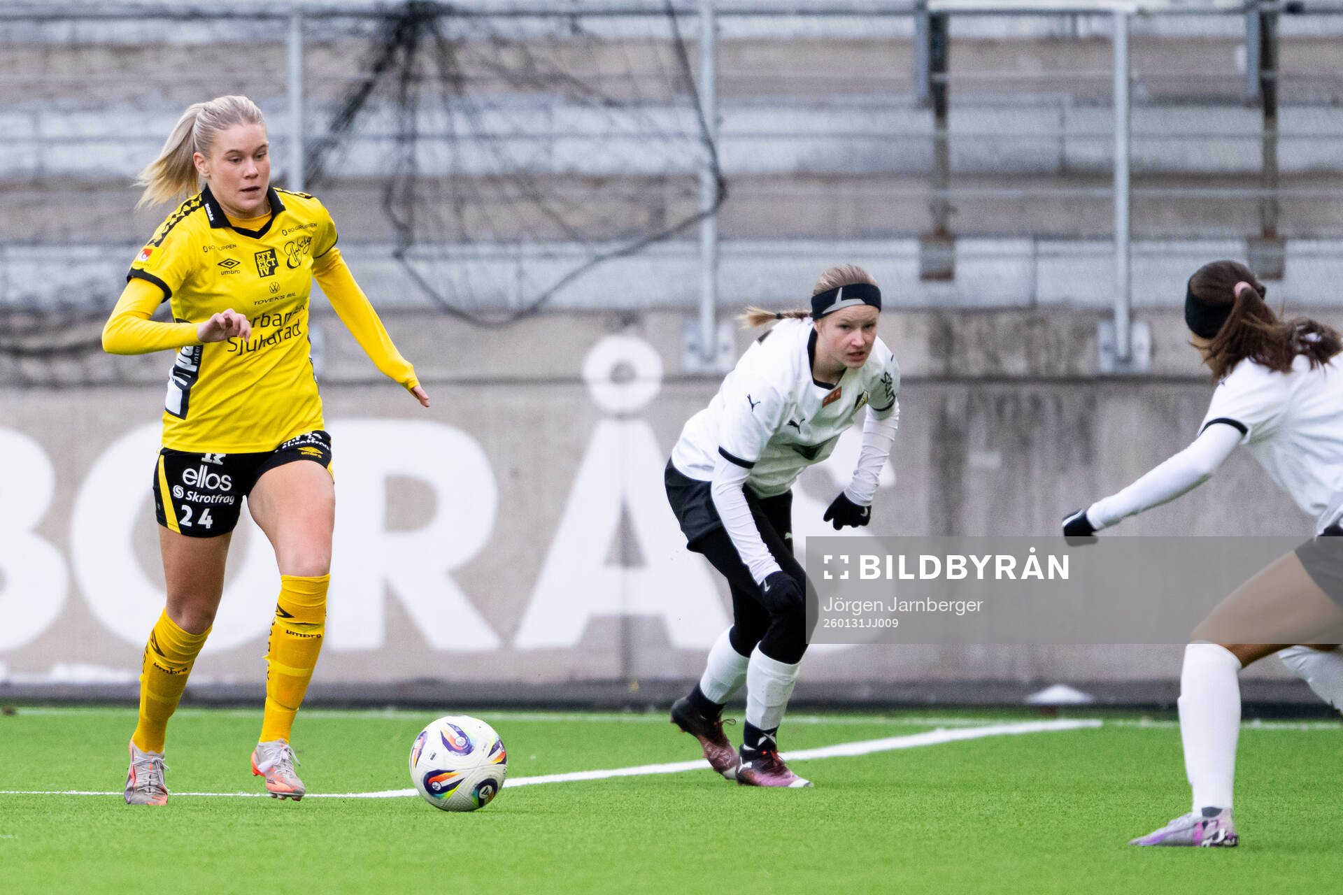 under träningsmatchen mellan Elfsborg och Häcken