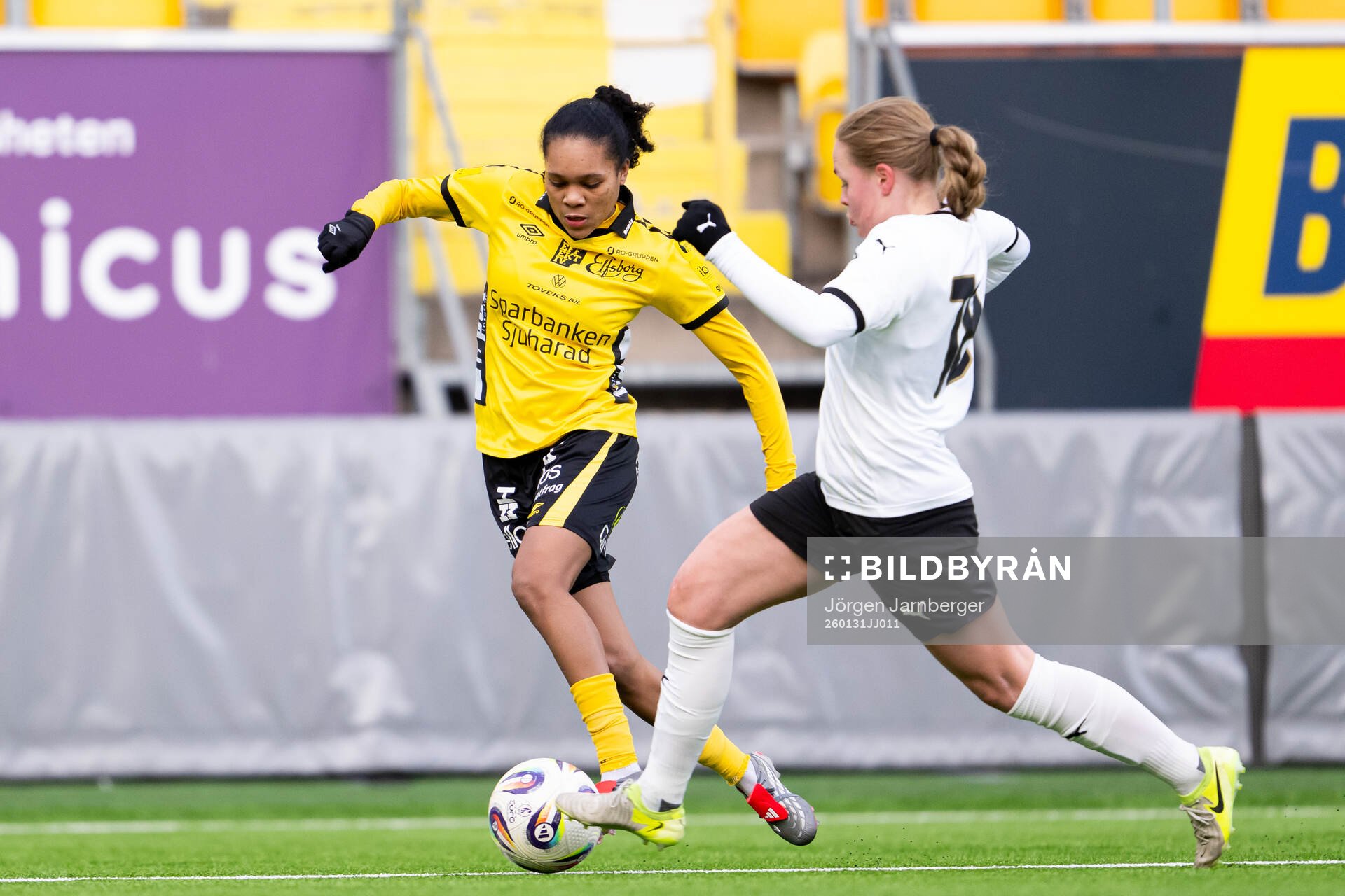 Elfsborgs Vanessa Lopez och Häckens Linnea Folkow