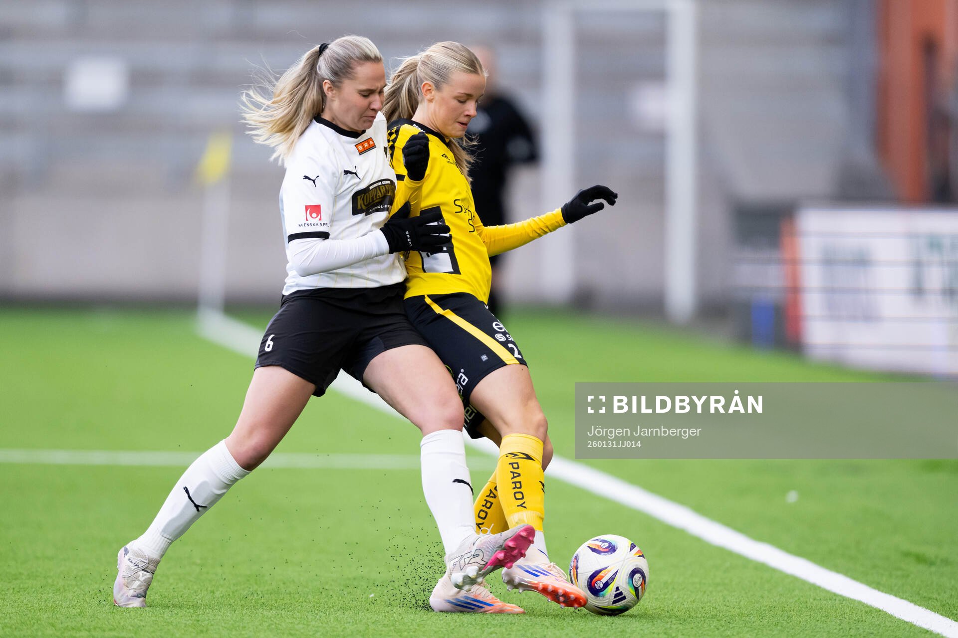 Häckens Filippa Mellingsäter och Elfsborgs Mollie