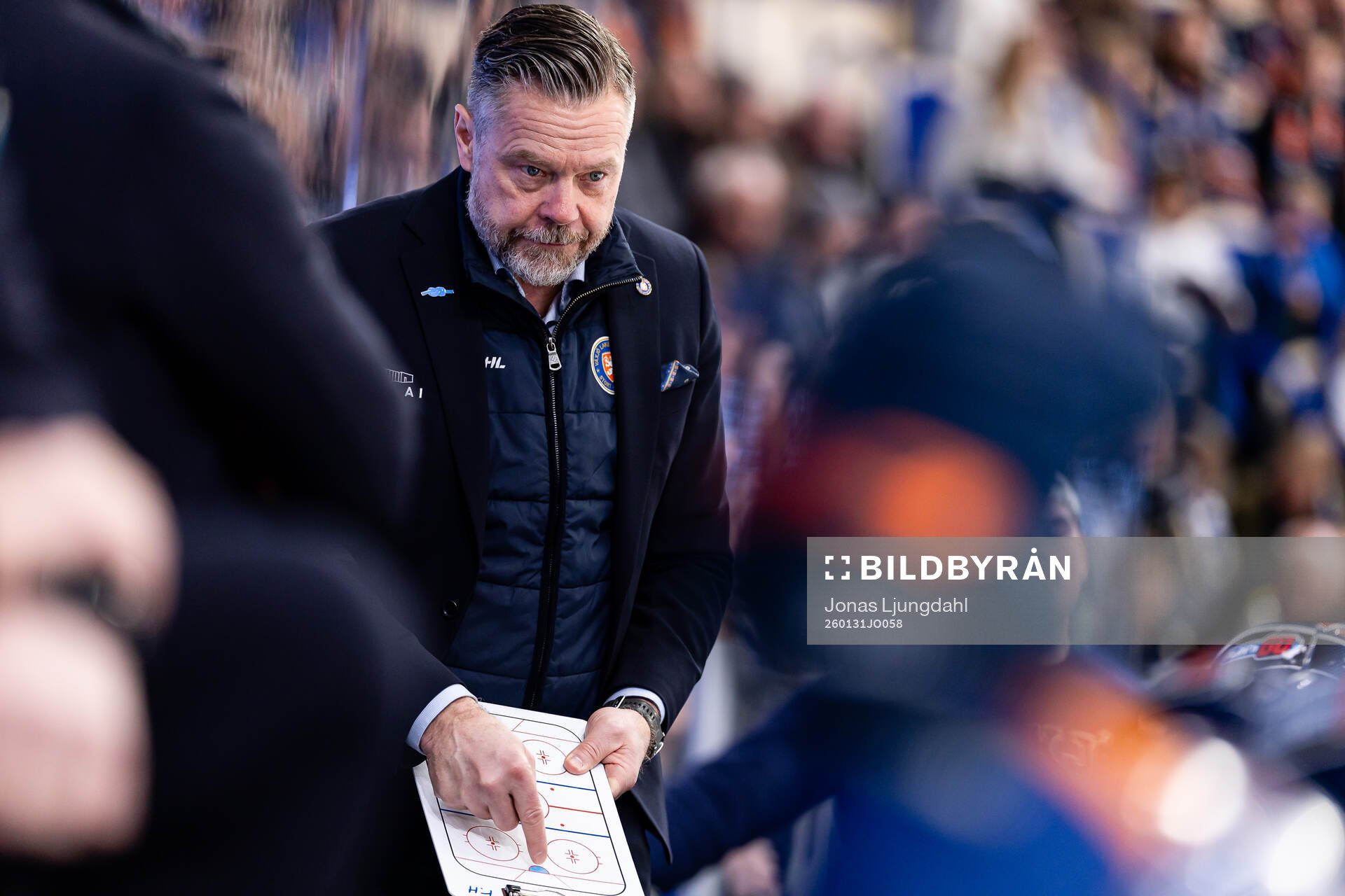 Växjös assisterande tränare Fredrik Hellgren